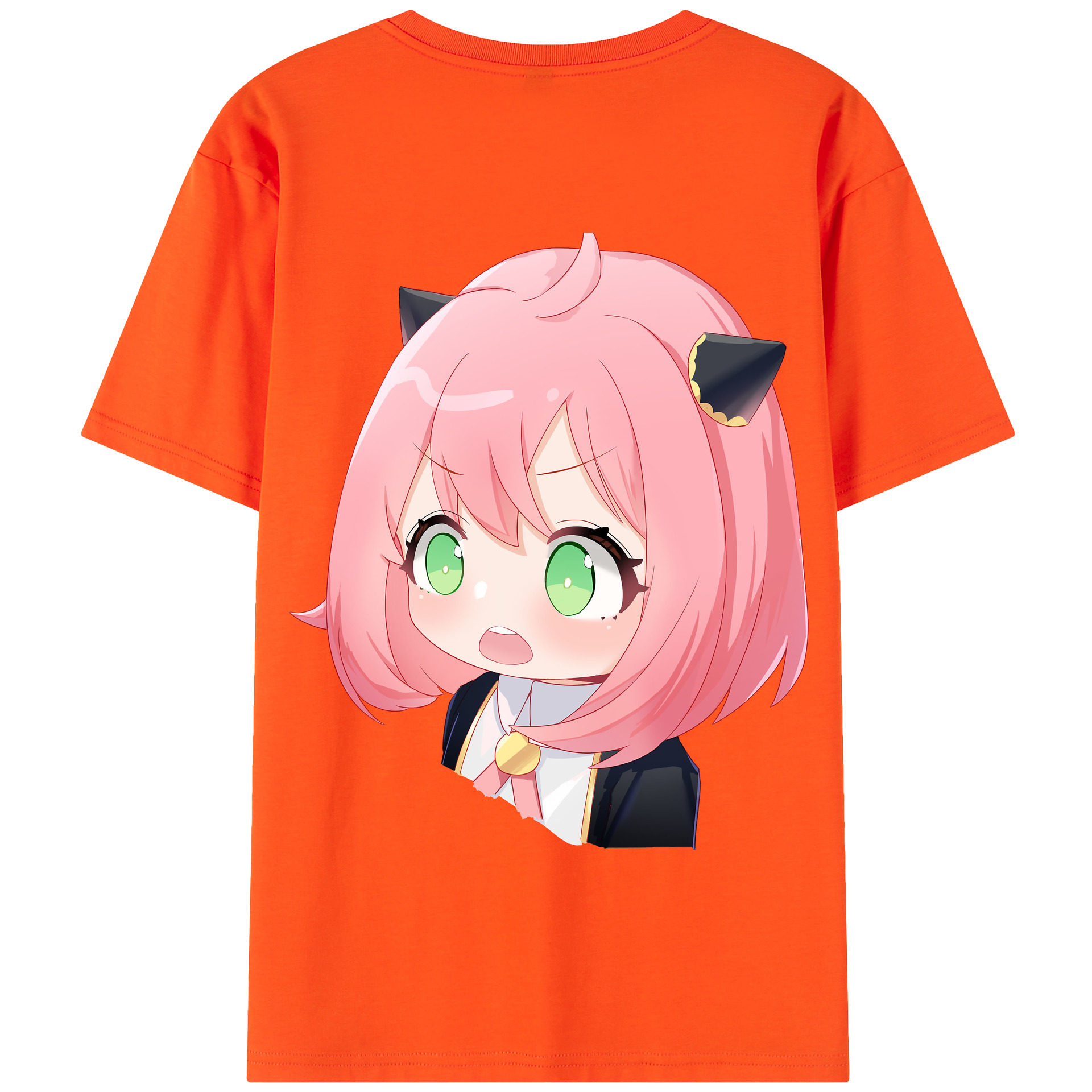 （画像用） SPY×FAMILY间谍家家酒 綿100％半袖Tシャツ（背面プリント）