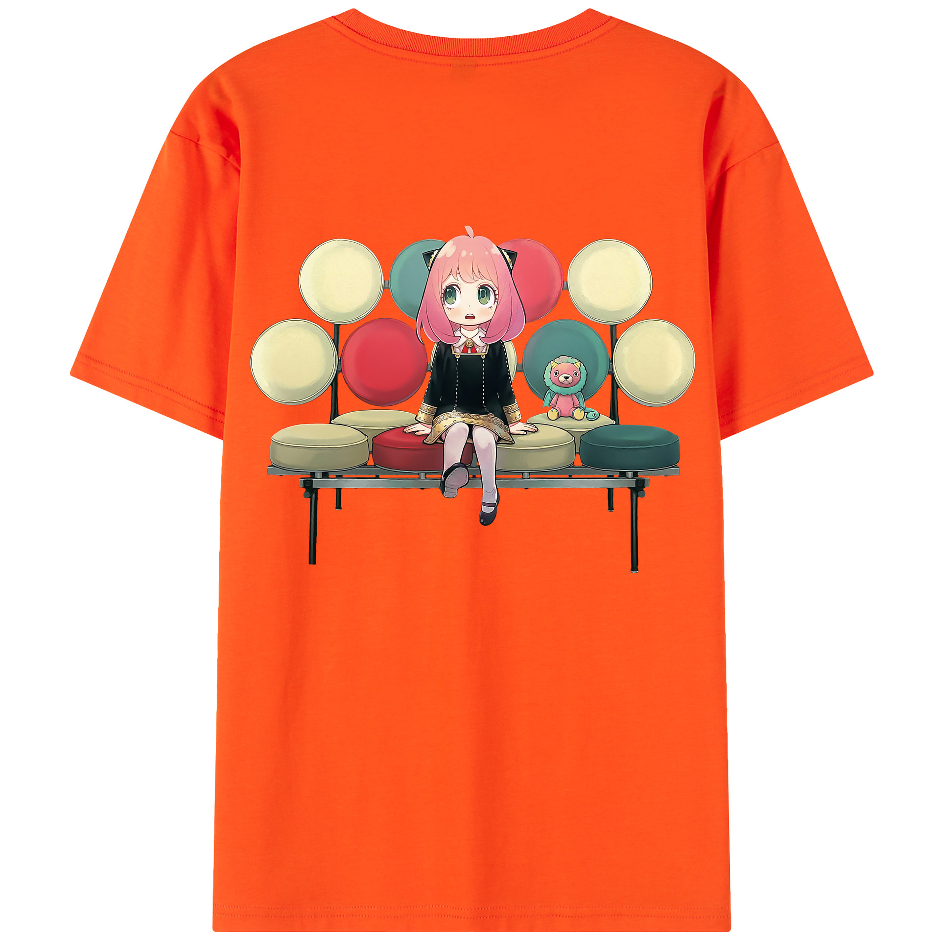 （画像用） SPY×FAMILY间谍家家酒 綿100％半袖Tシャツ（背面プリント）