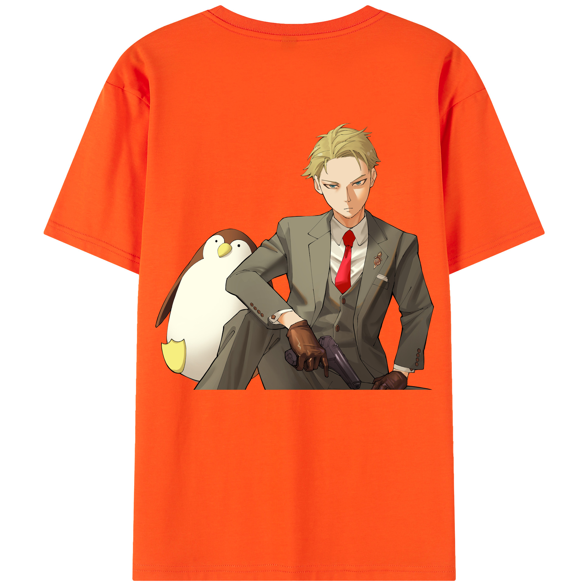 （画像用） SPY×FAMILY间谍家家酒 綿100％半袖Tシャツ（背面プリント）