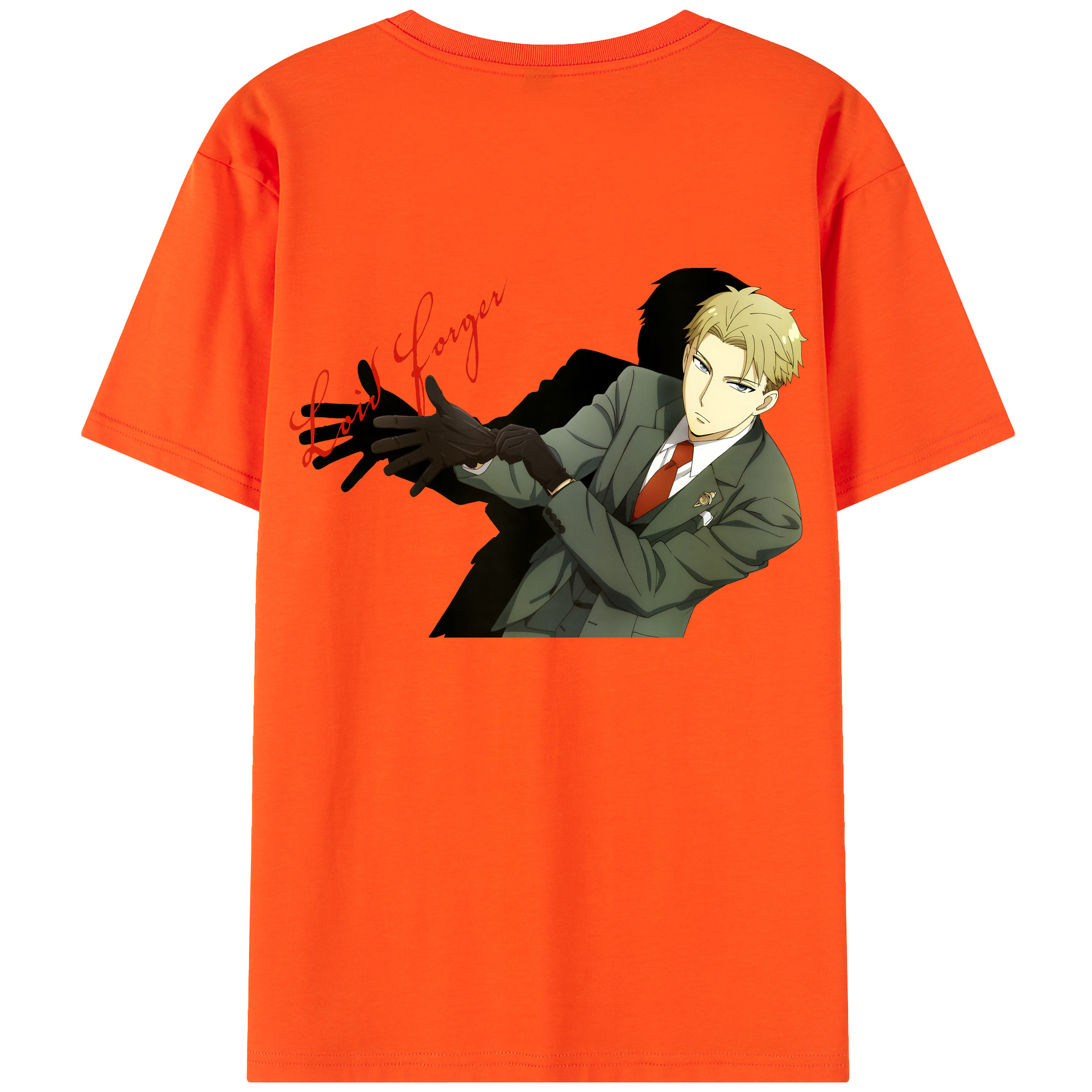 （画像用） SPY×FAMILY间谍家家酒 綿100％半袖Tシャツ（背面プリント）