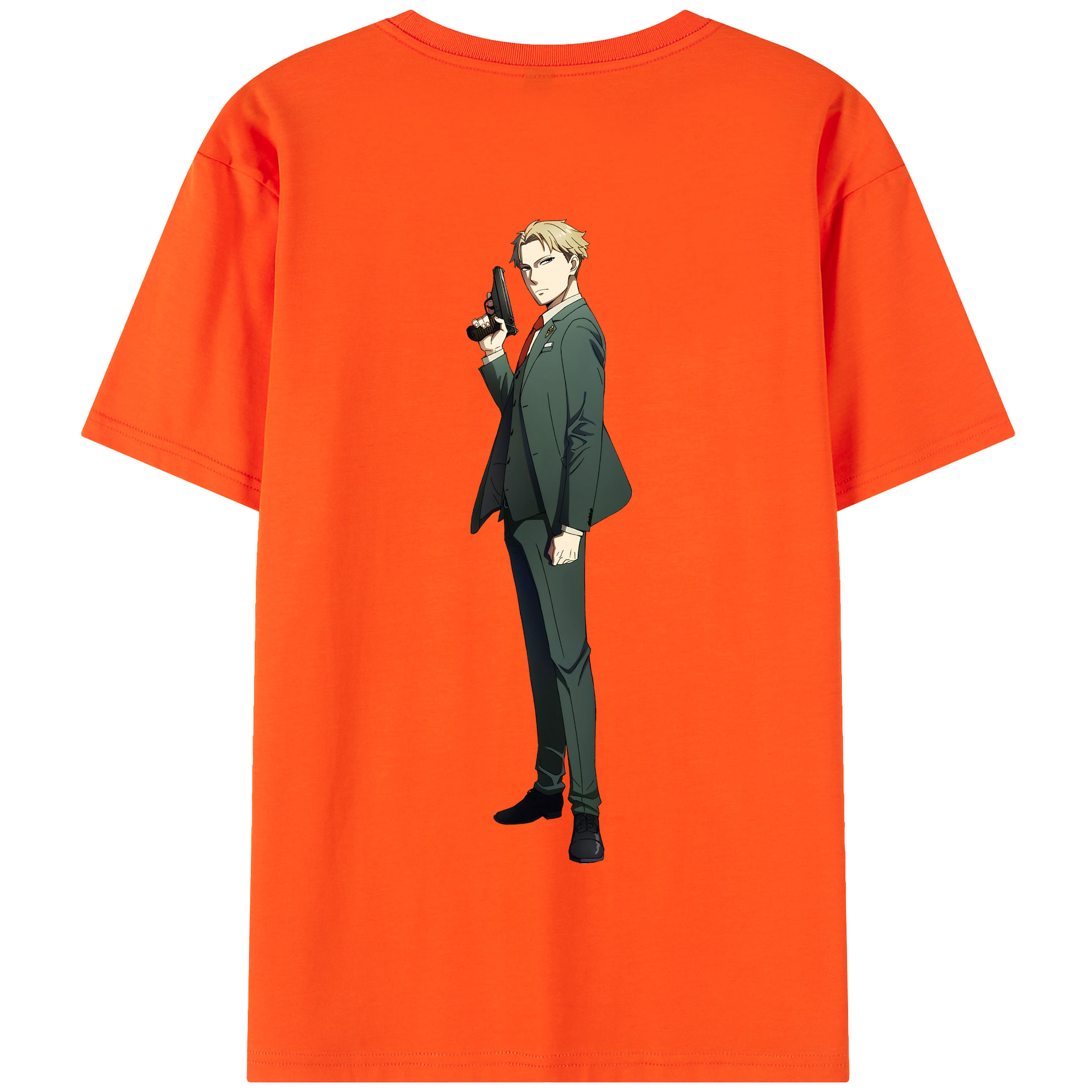 （画像用） SPY×FAMILY间谍家家酒 綿100％半袖Tシャツ（背面プリント）