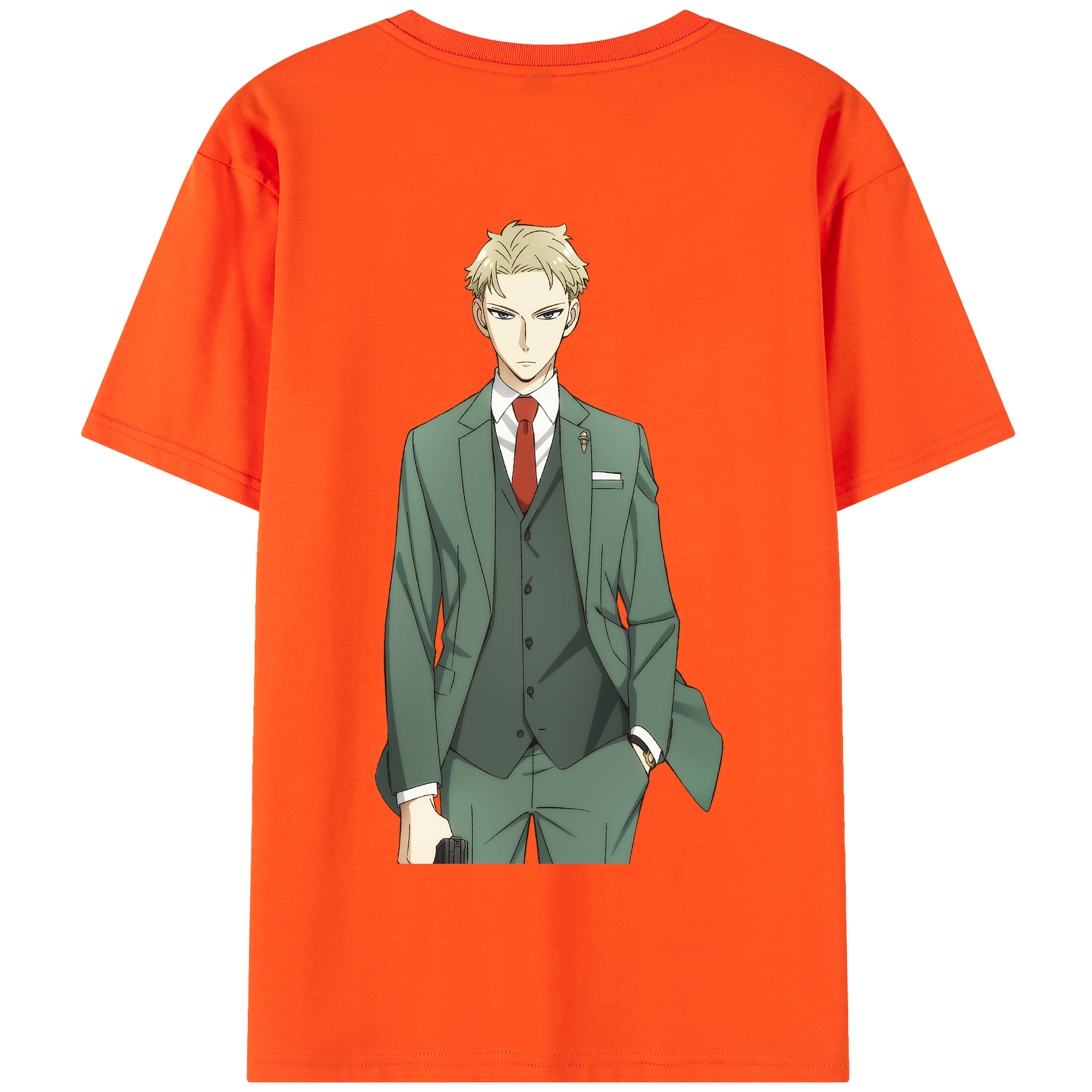 （画像用） SPY×FAMILY间谍家家酒 綿100％半袖Tシャツ（背面プリント）