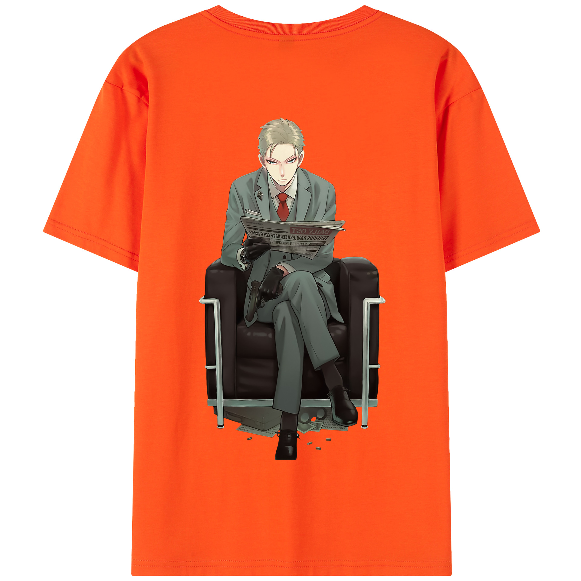 （画像用） SPY×FAMILY间谍家家酒 綿100％半袖Tシャツ（背面プリント）