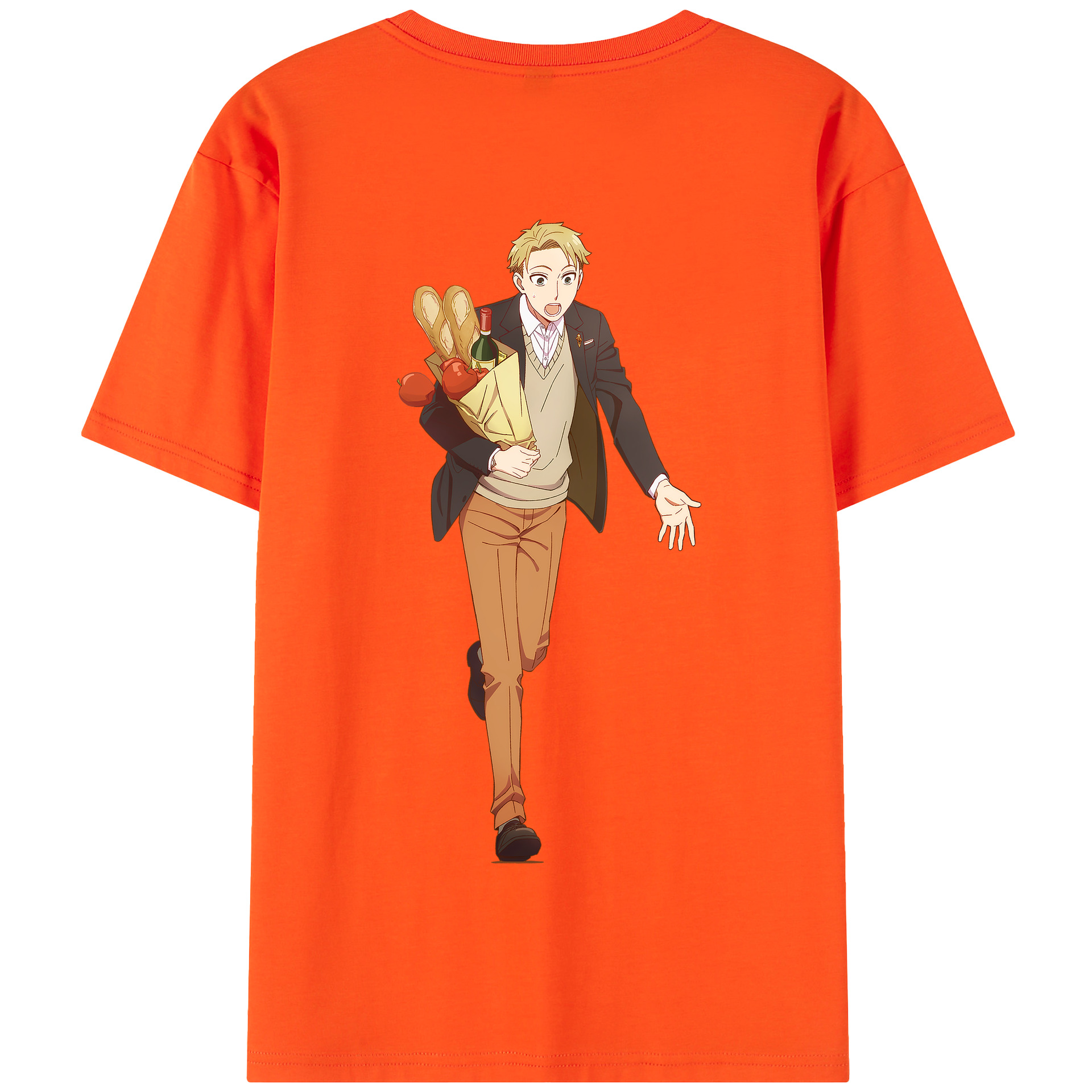 （画像用） SPY×FAMILY间谍家家酒 綿100％半袖Tシャツ（背面プリント）