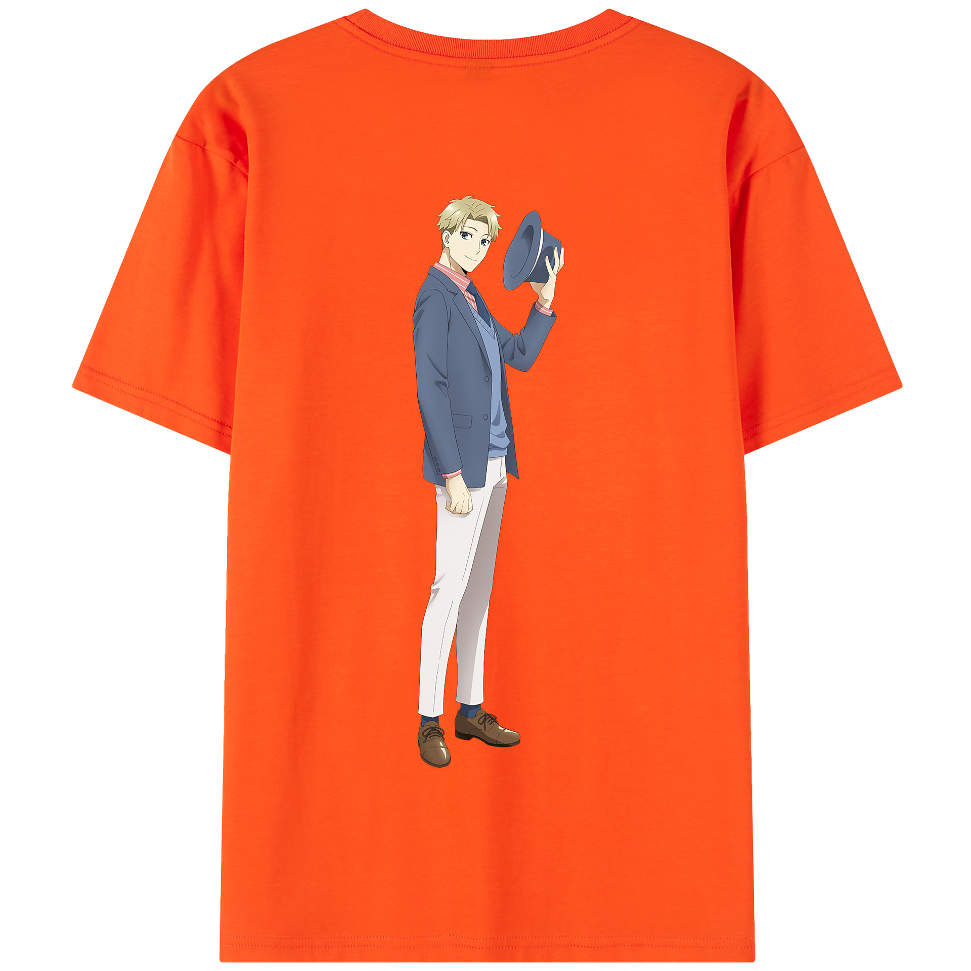 （画像用） SPY×FAMILY间谍家家酒 綿100％半袖Tシャツ（背面プリント）