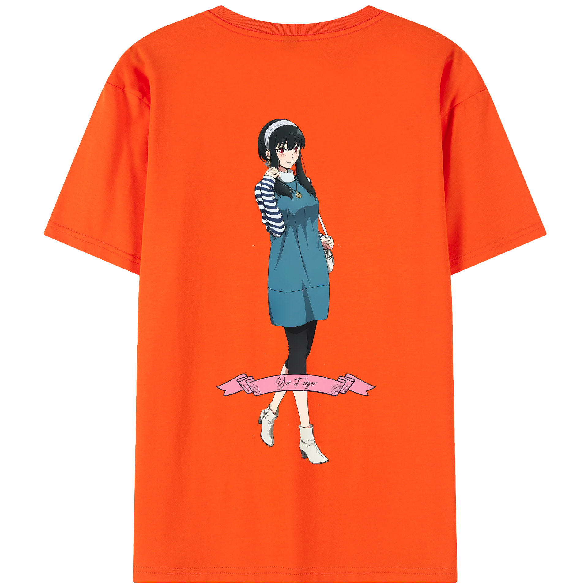 （画像用） SPY×FAMILY间谍家家酒 綿100％半袖Tシャツ（背面プリント）