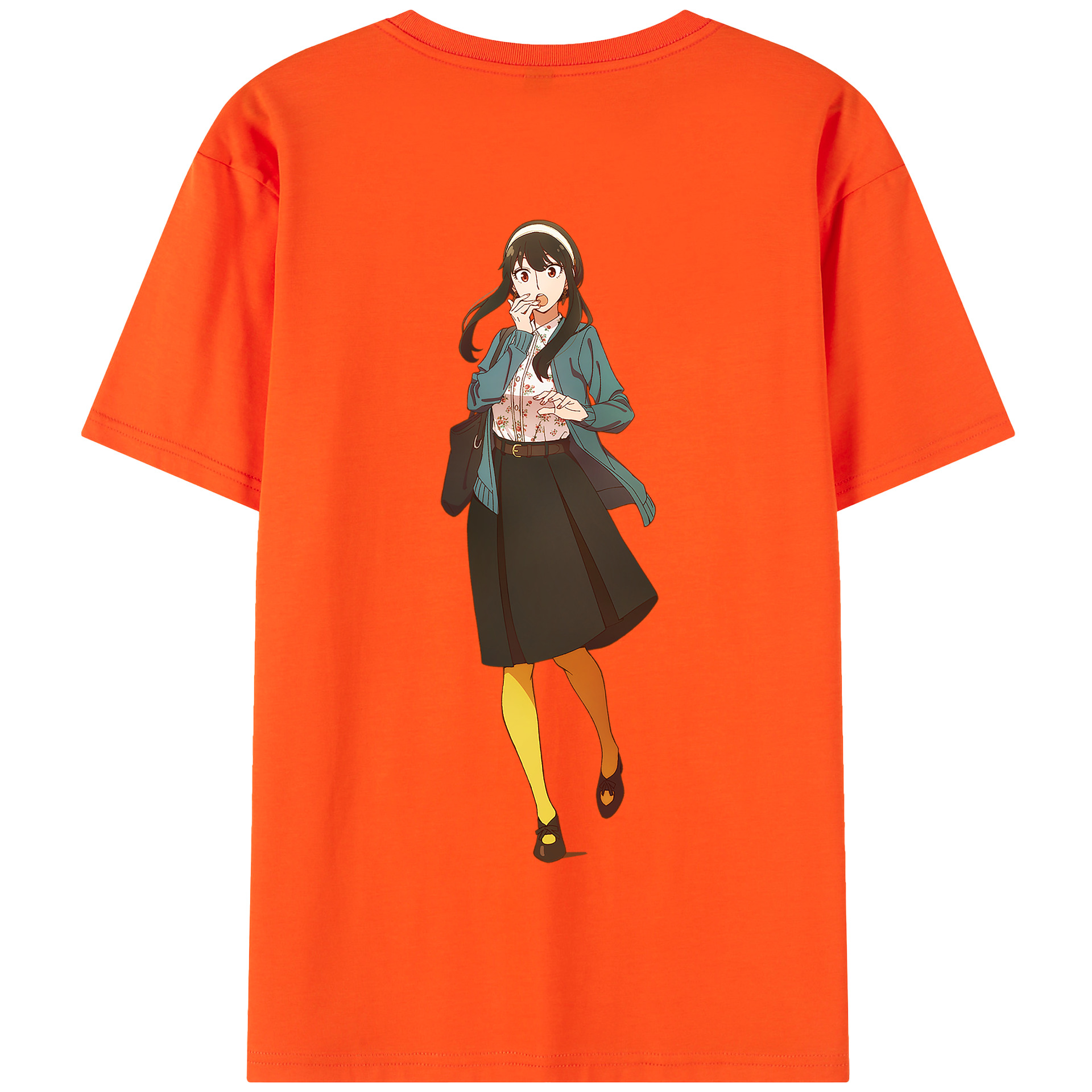 （画像用） SPY×FAMILY间谍家家酒 綿100％半袖Tシャツ（背面プリント）