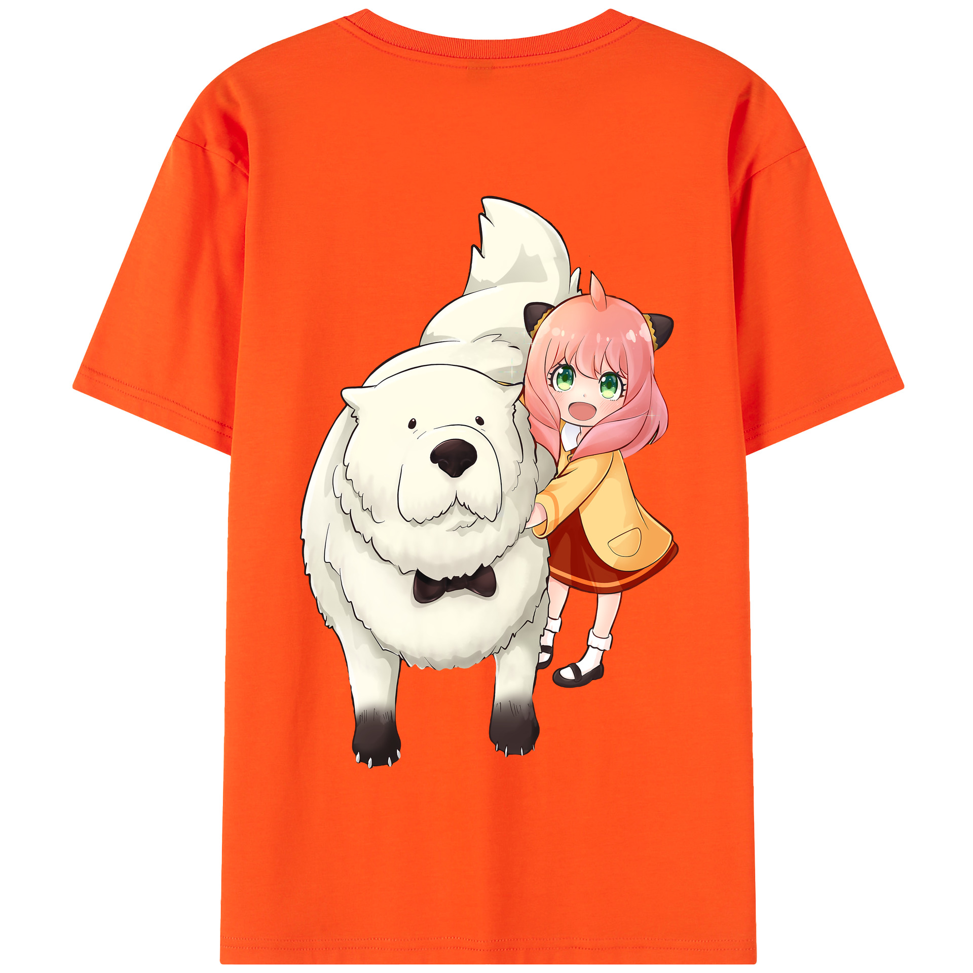 （画像用） SPY×FAMILY间谍家家酒 綿100％半袖Tシャツ（背面プリント）