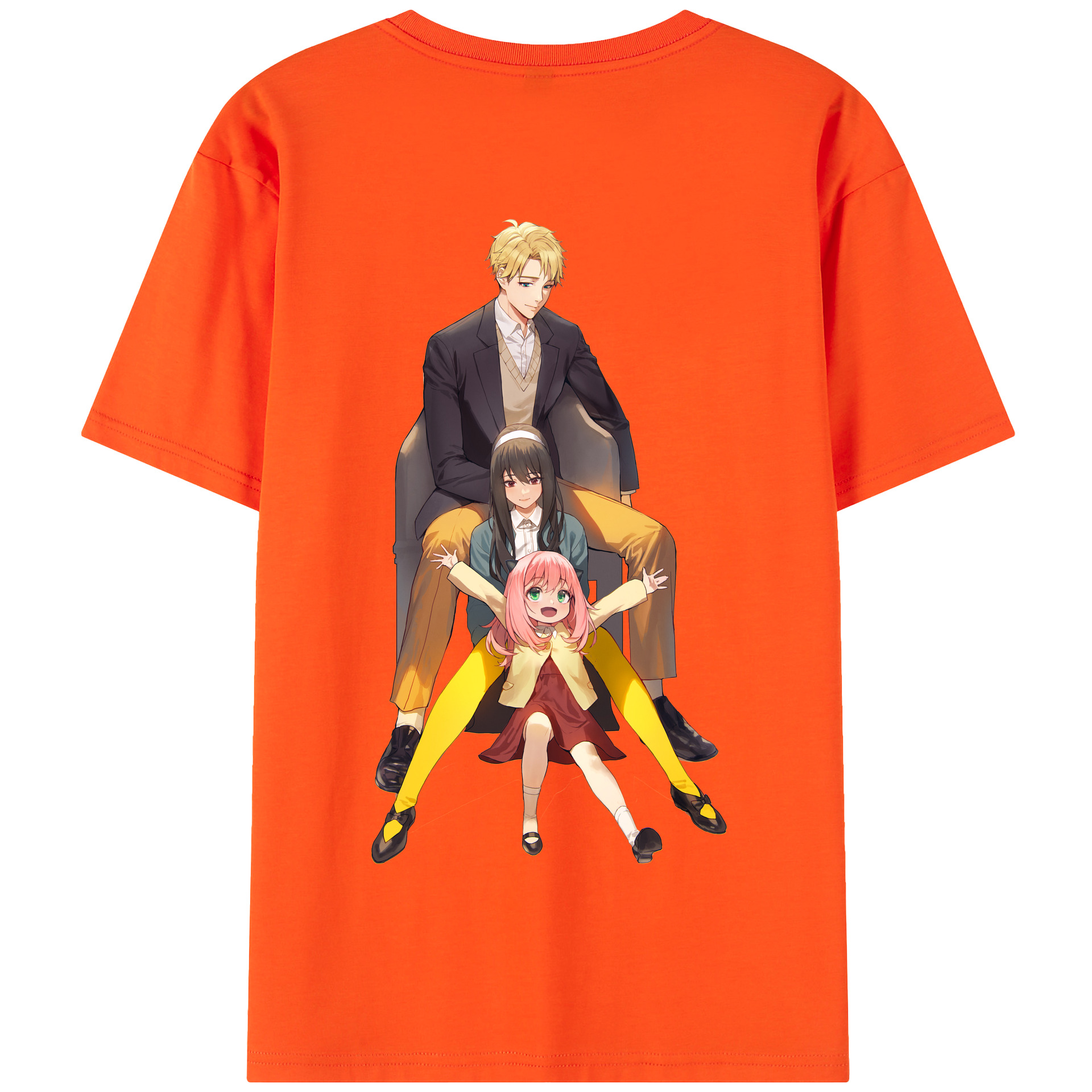 SPY×FAMILY间谍家家酒 綿100％半袖Tシャツ（背面プリント）