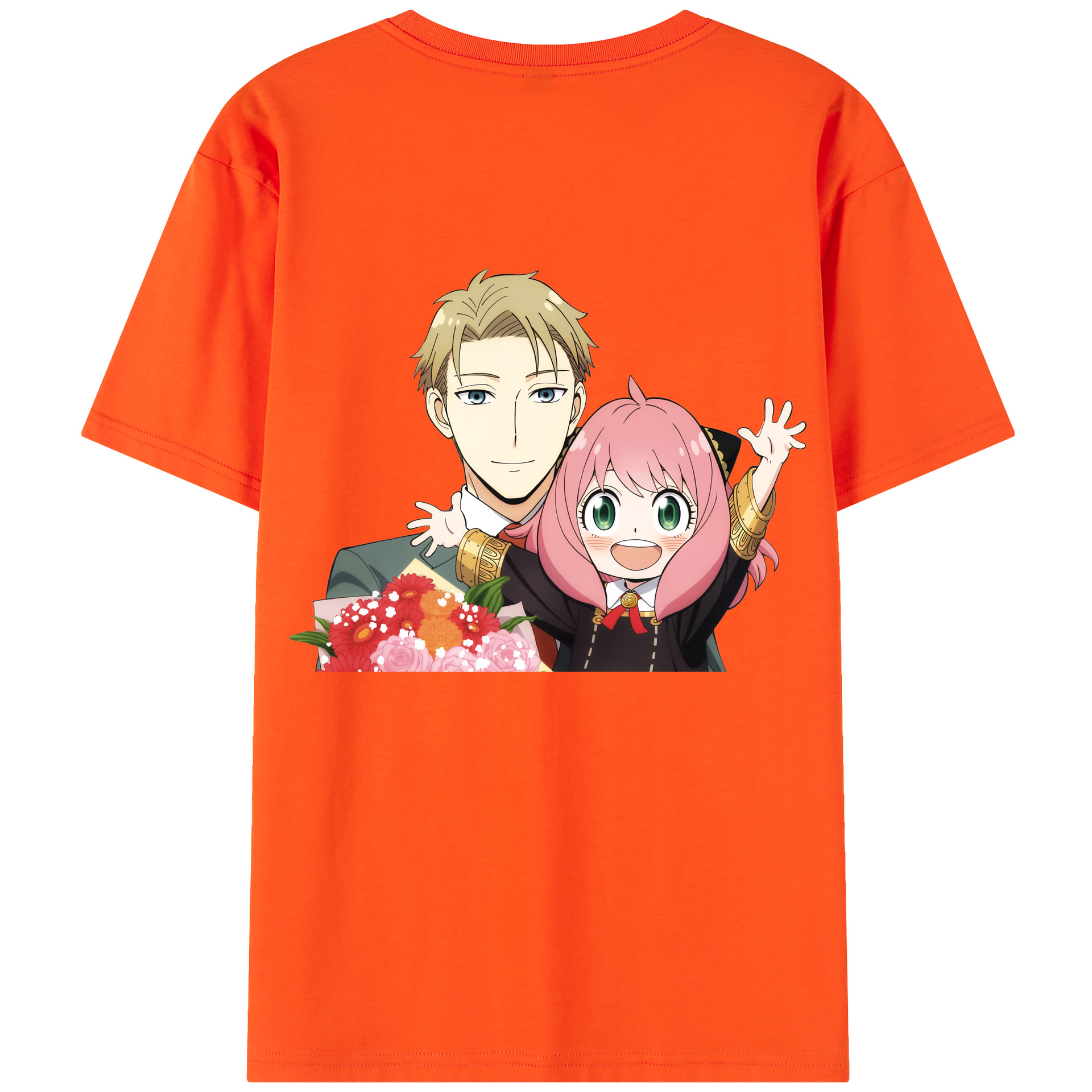 （画像用） SPY×FAMILY间谍家家酒 綿100％半袖Tシャツ（背面プリント）