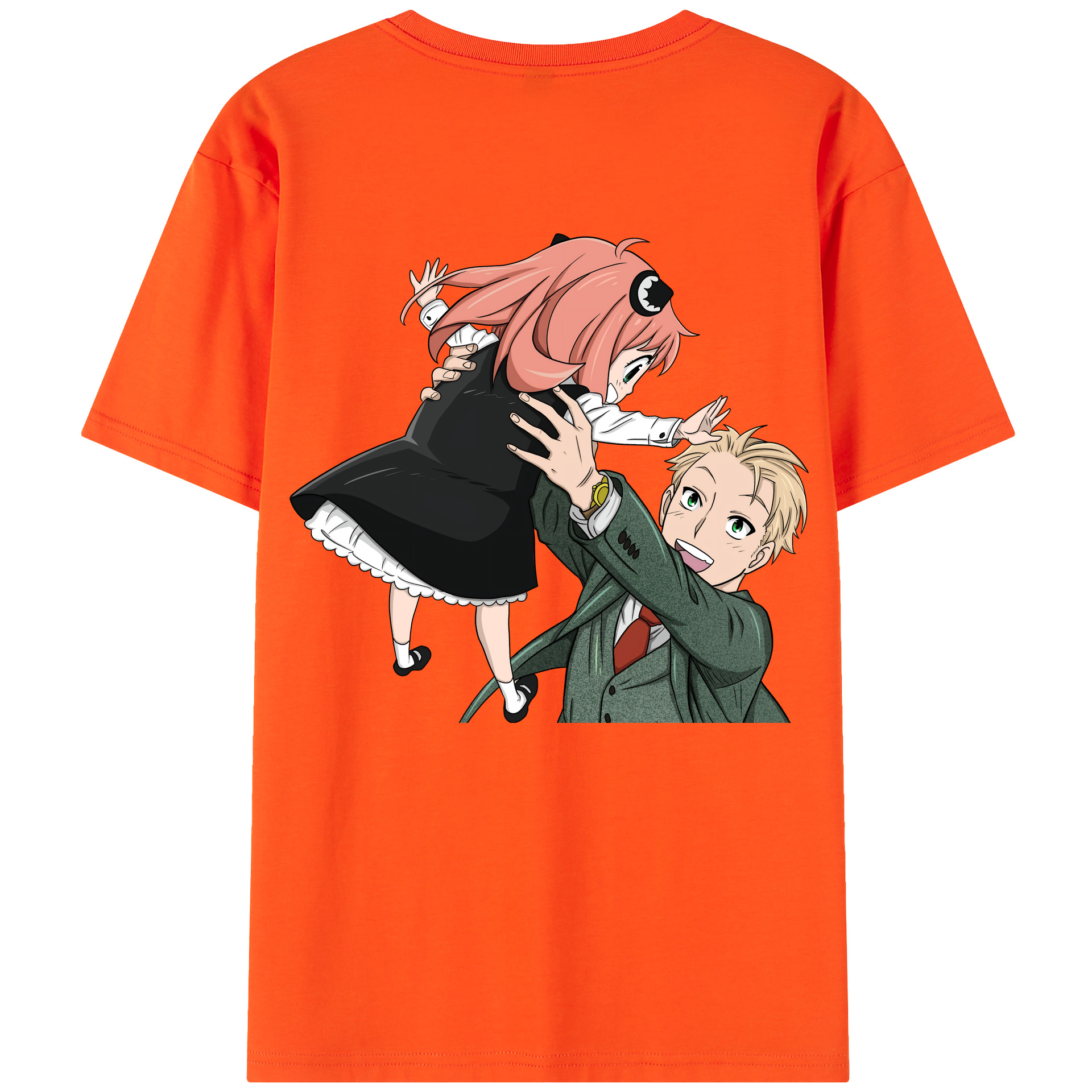 （画像用） SPY×FAMILY间谍家家酒 綿100％半袖Tシャツ（背面プリント）