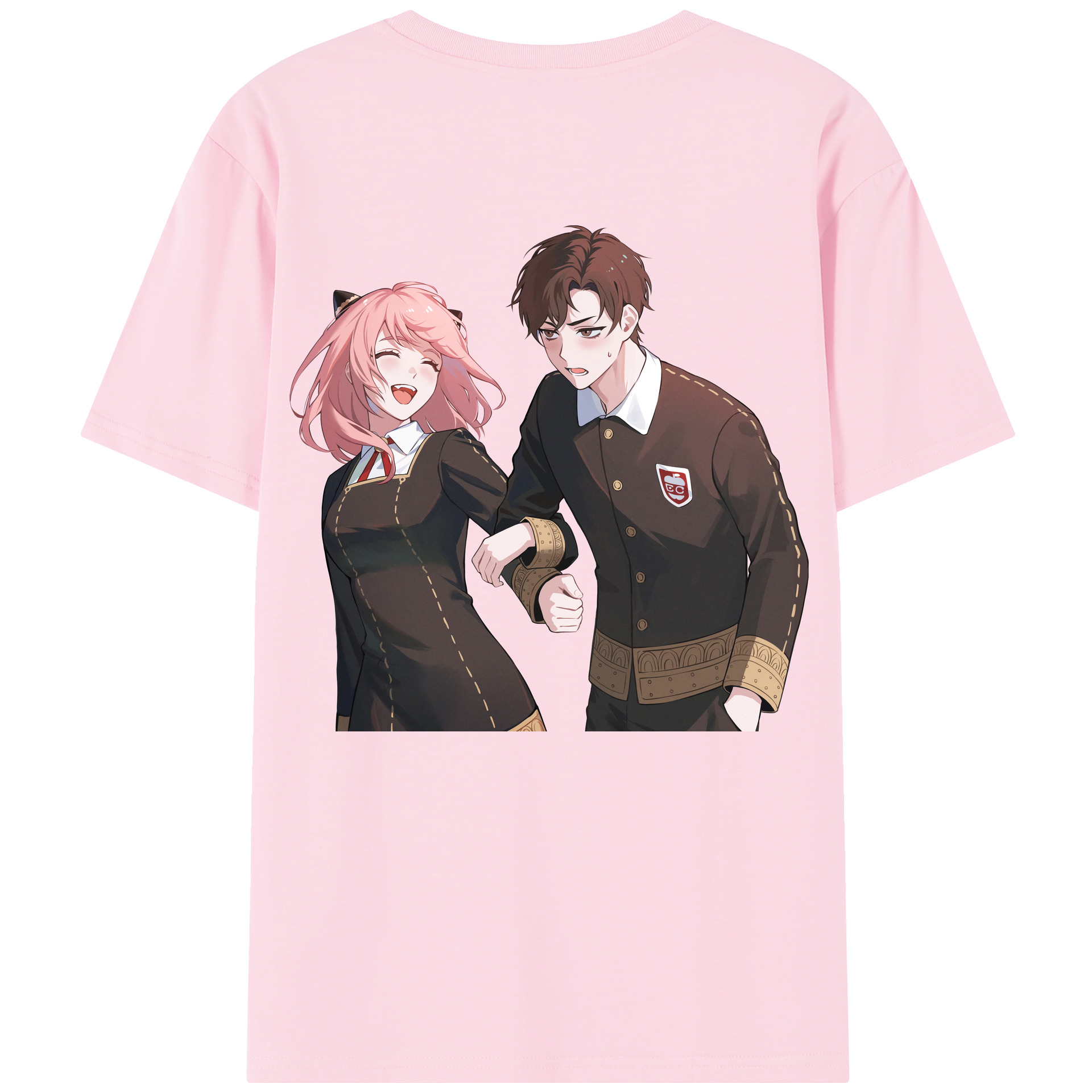 （画像用） SPY×FAMILY间谍家家酒 綿100％半袖Tシャツ（背面プリント）