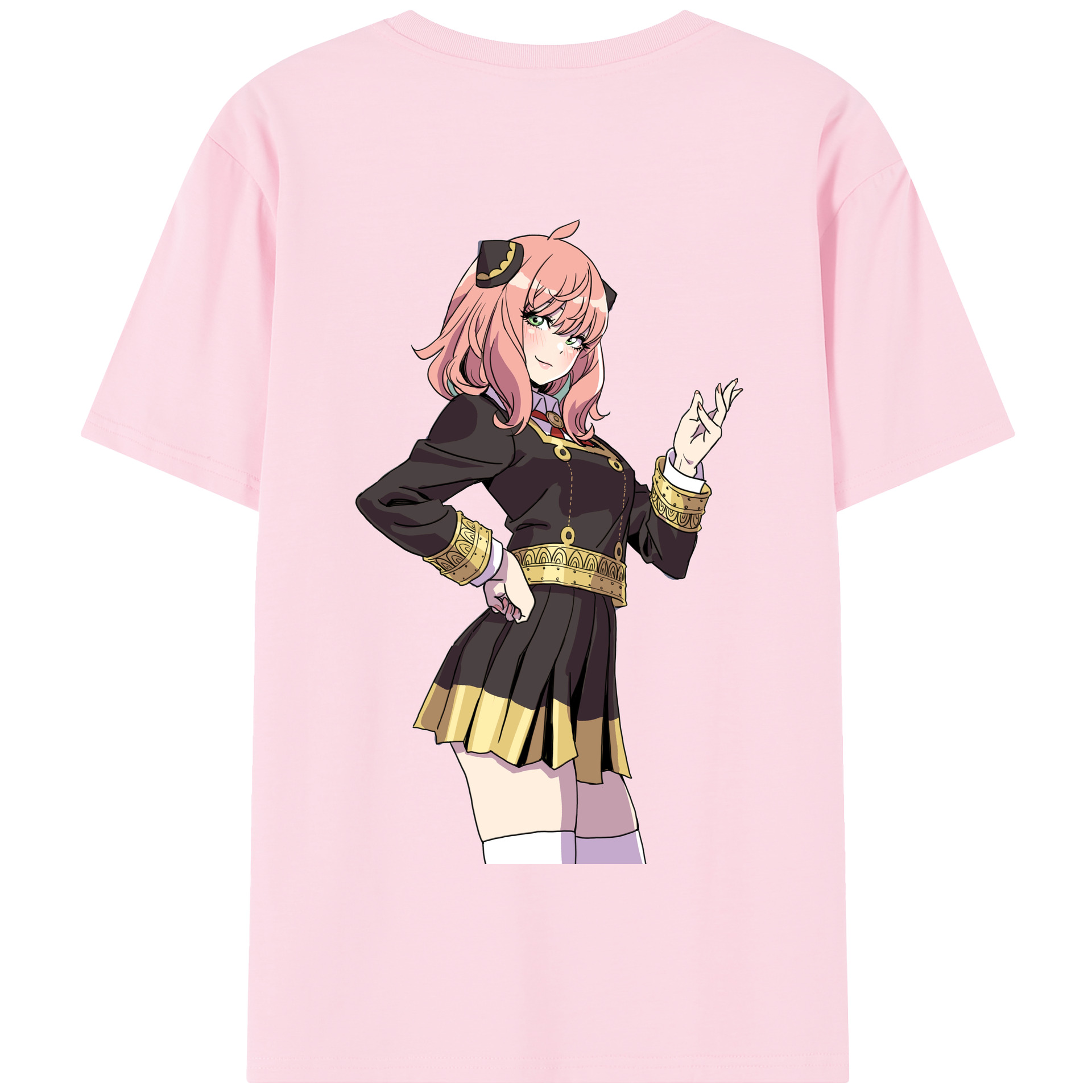 （画像用） SPY×FAMILY间谍家家酒 綿100％半袖Tシャツ（背面プリント）