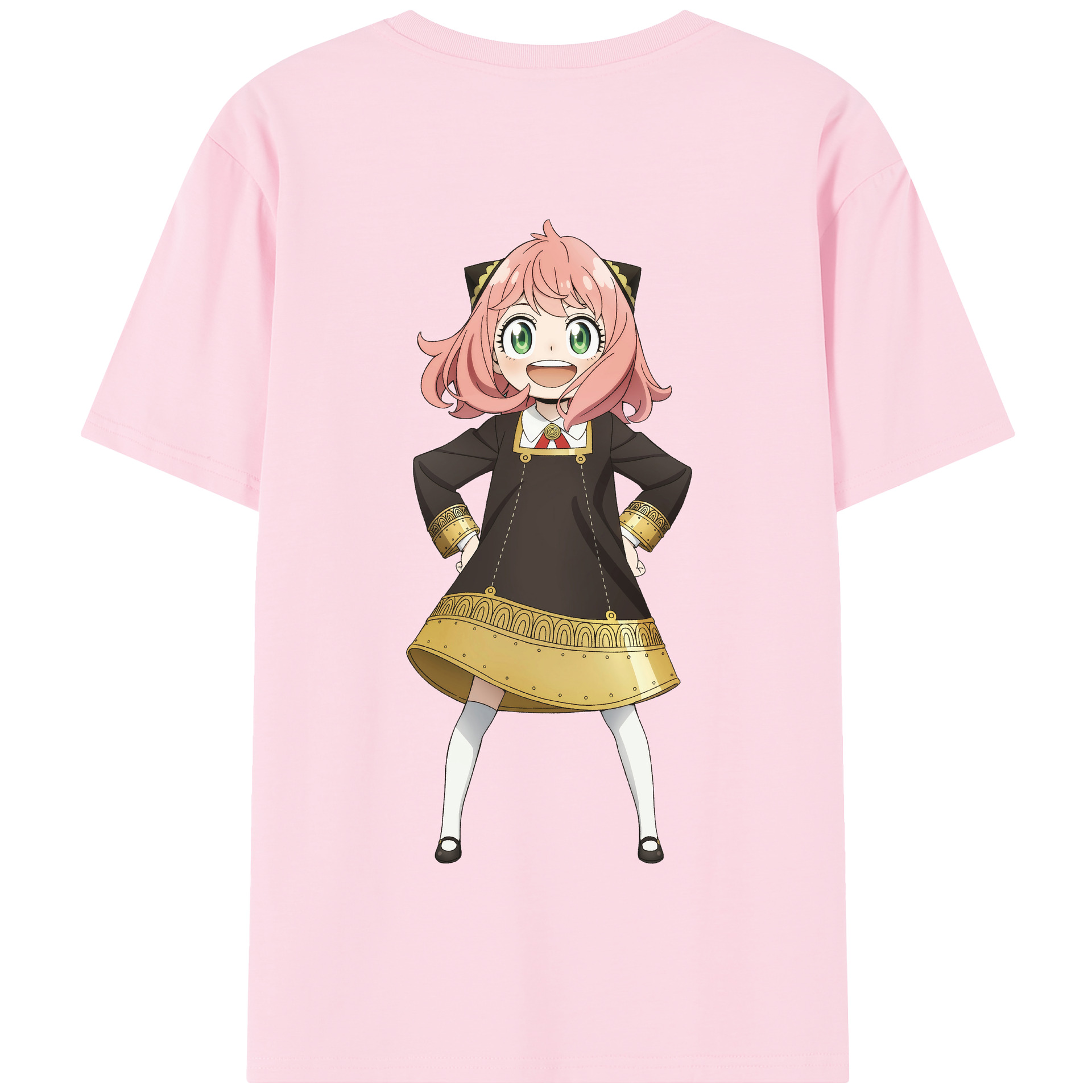 （画像用） SPY×FAMILY间谍家家酒 綿100％半袖Tシャツ（背面プリント）