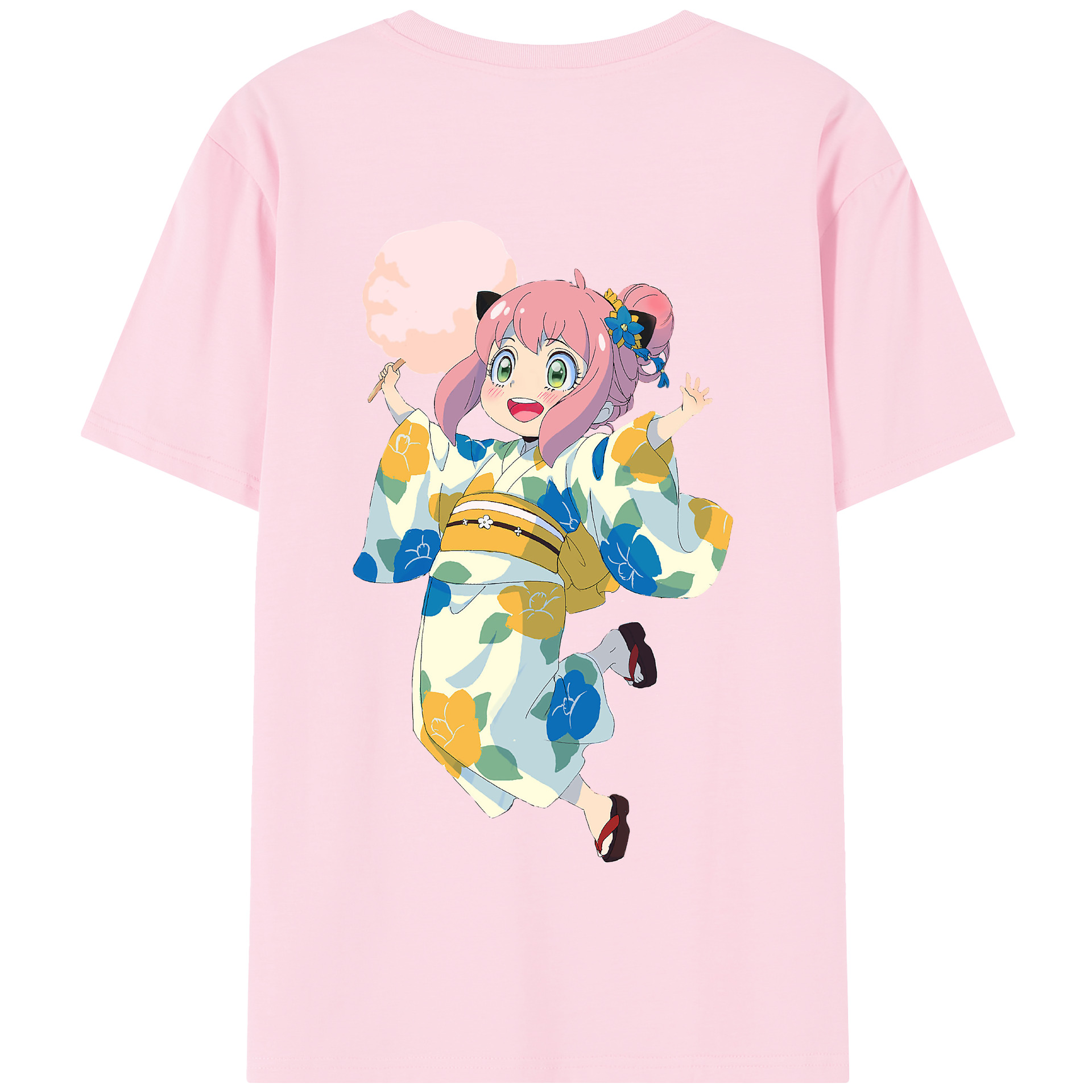 （画像用） SPY×FAMILY间谍家家酒 綿100％半袖Tシャツ（背面プリント）