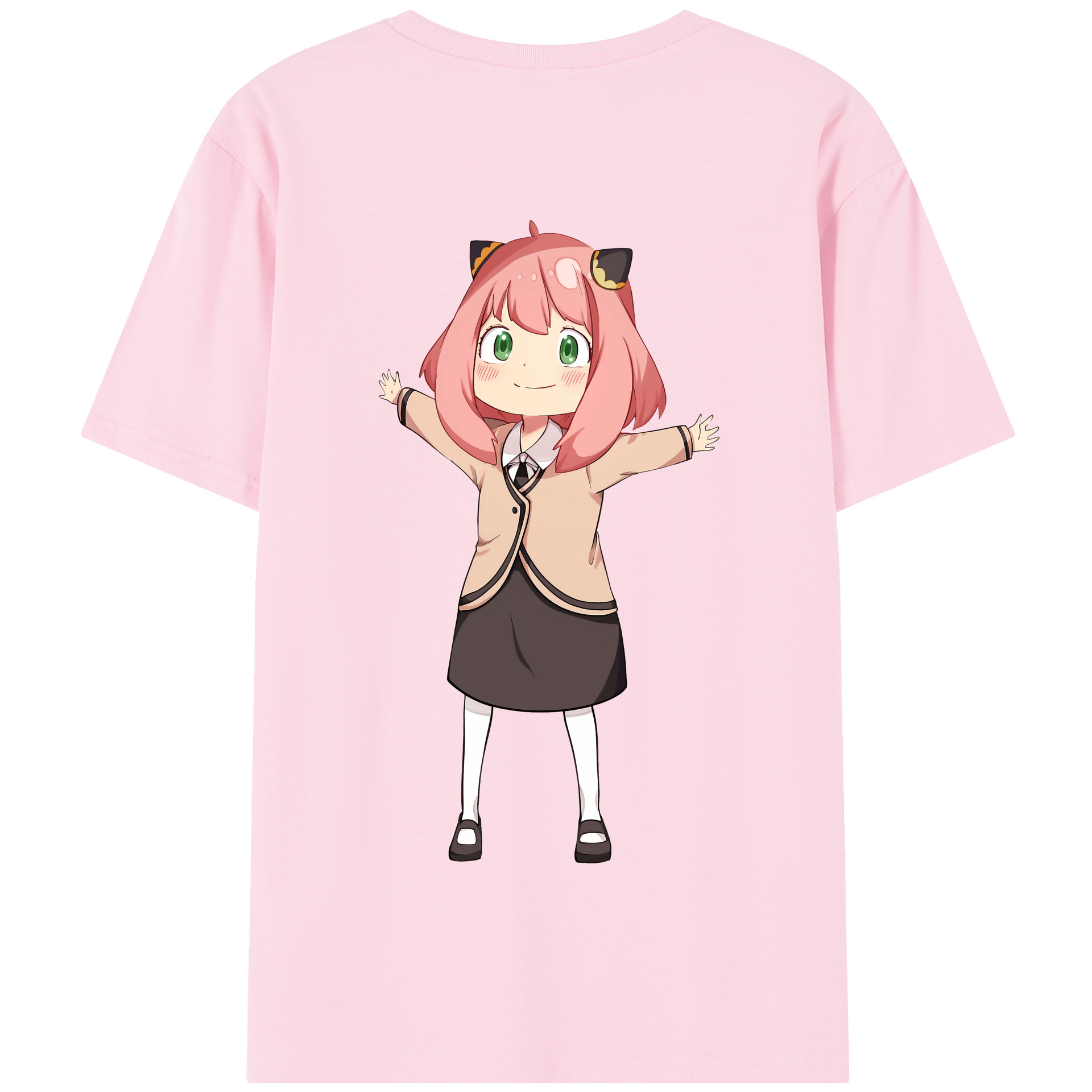 （画像用） SPY×FAMILY间谍家家酒 綿100％半袖Tシャツ（背面プリント）