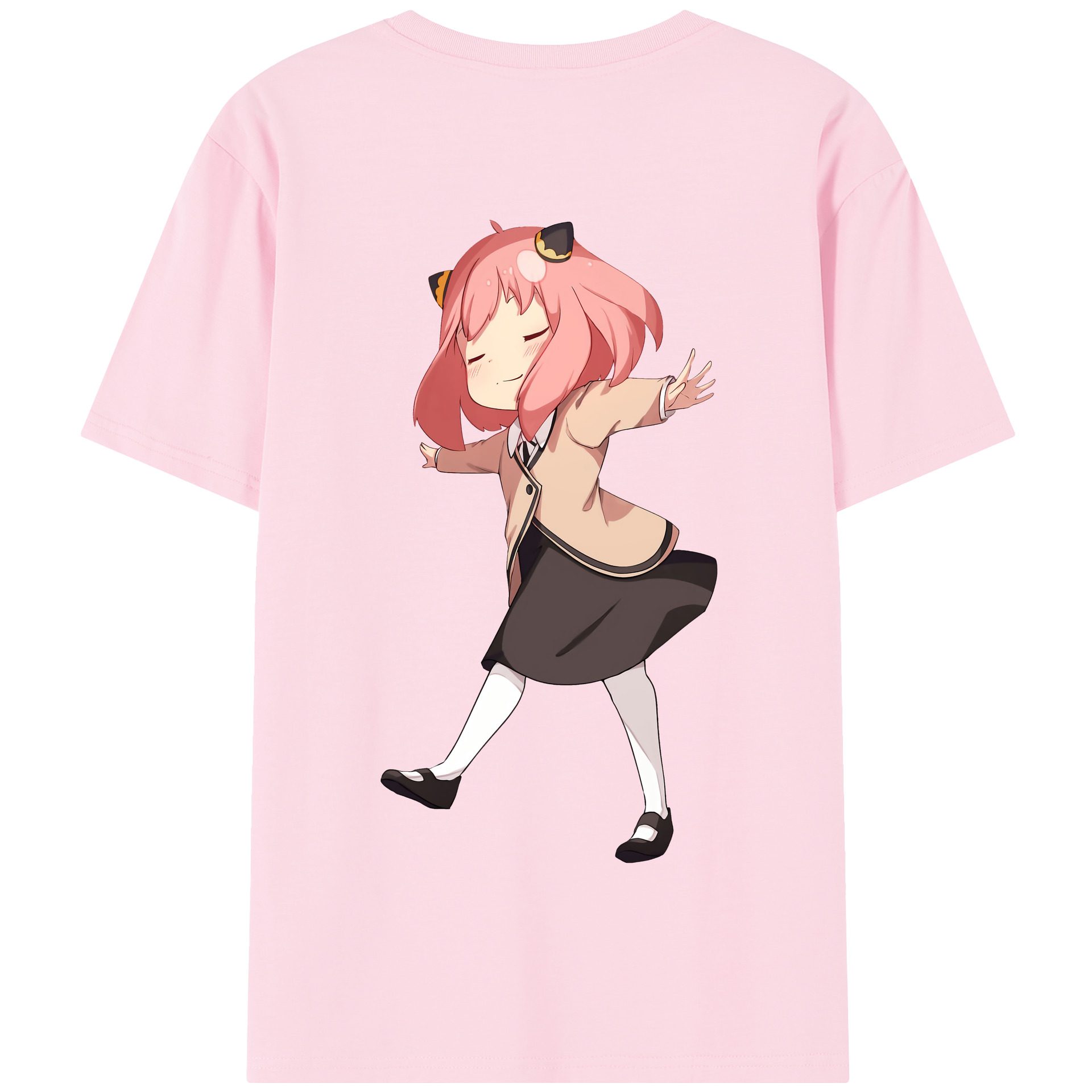 （画像用） SPY×FAMILY间谍家家酒 綿100％半袖Tシャツ（背面プリント）