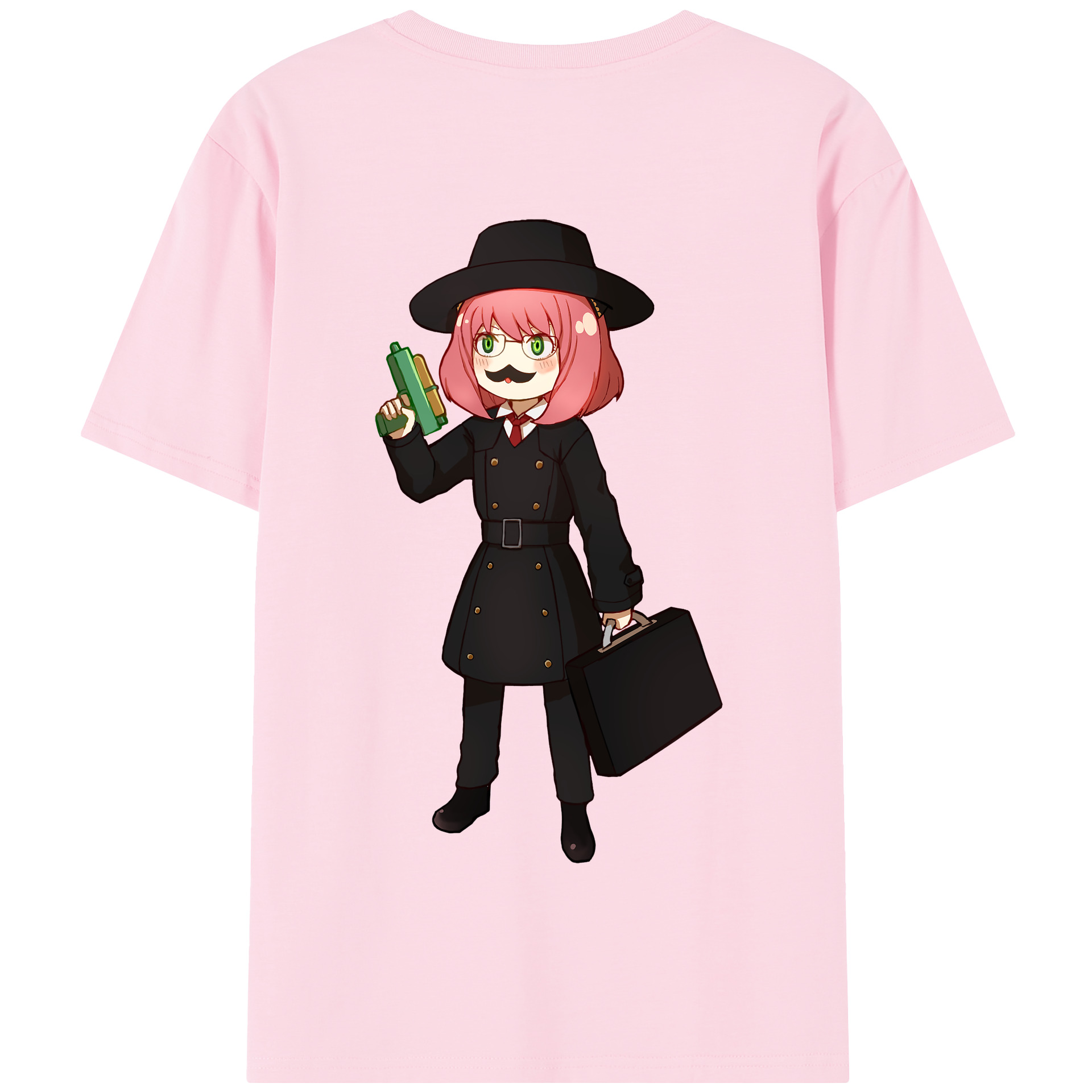 （画像用） SPY×FAMILY间谍家家酒 綿100％半袖Tシャツ（背面プリント）