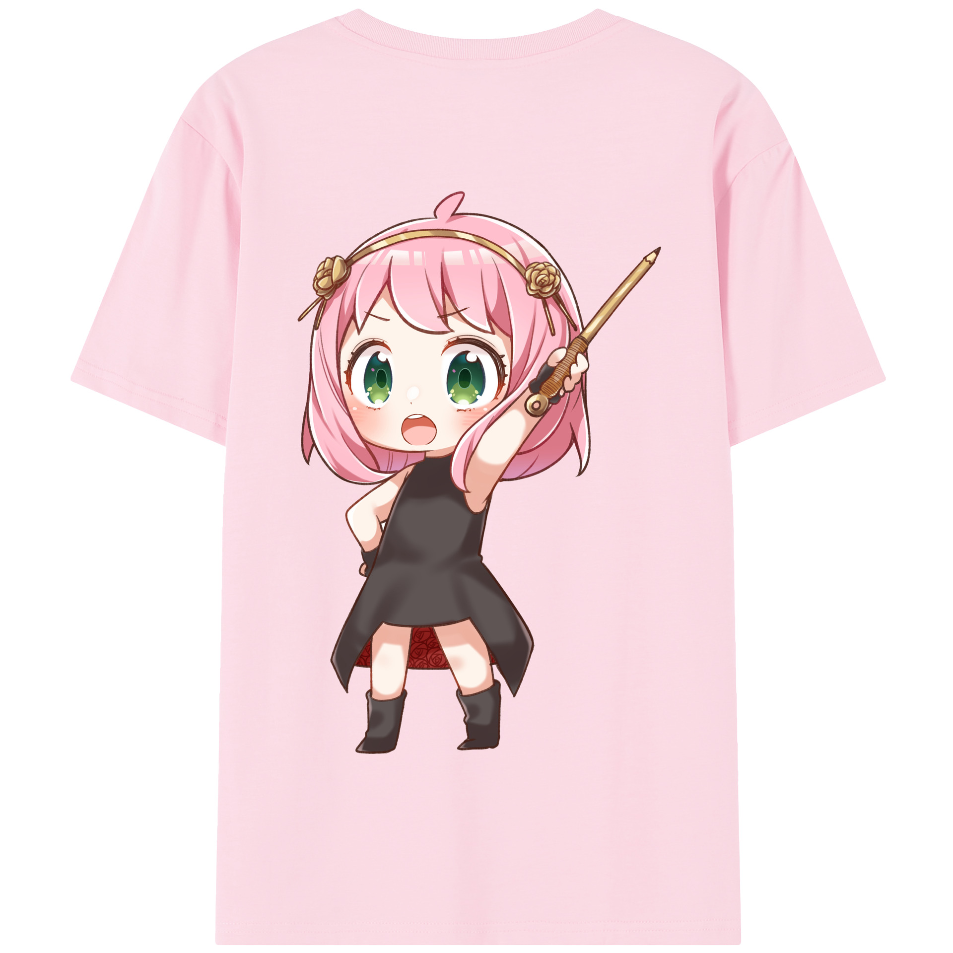 （画像用） SPY×FAMILY间谍家家酒 綿100％半袖Tシャツ（背面プリント）