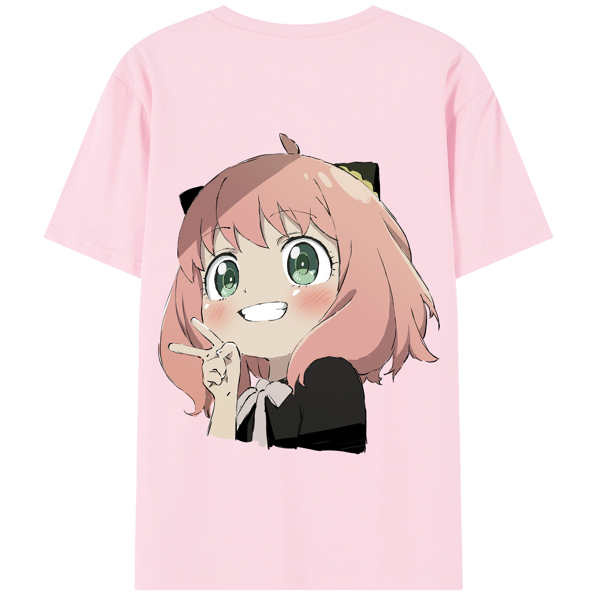 （画像用） SPY×FAMILY间谍家家酒 綿100％半袖Tシャツ（背面プリント）