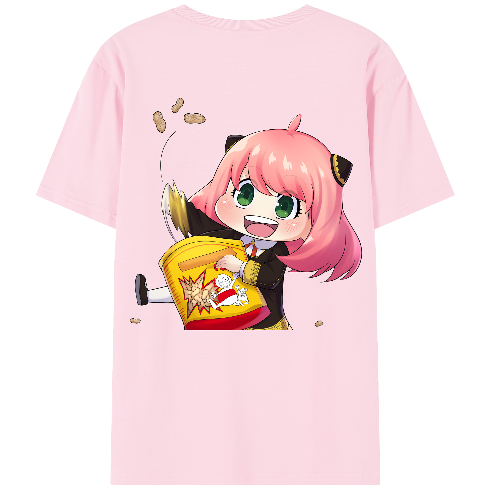 （画像用） SPY×FAMILY间谍家家酒 綿100％半袖Tシャツ（背面プリント）