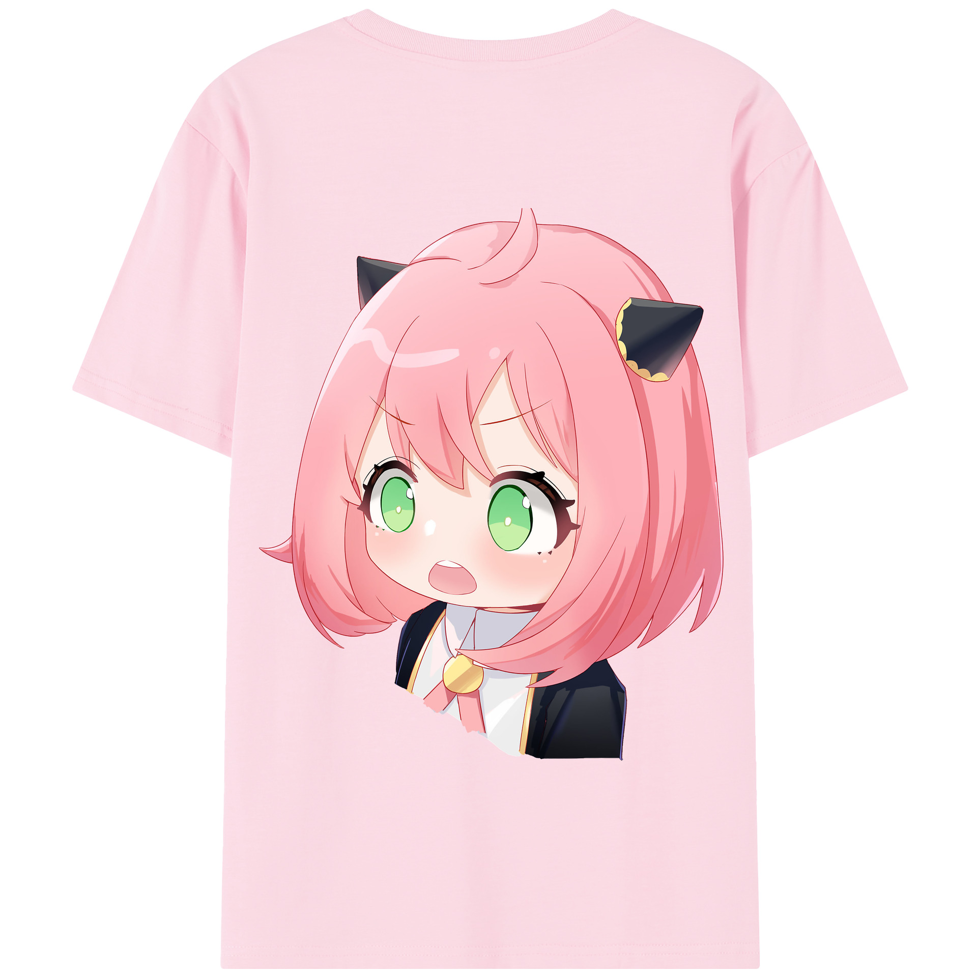 （画像用） SPY×FAMILY间谍家家酒 綿100％半袖Tシャツ（背面プリント）