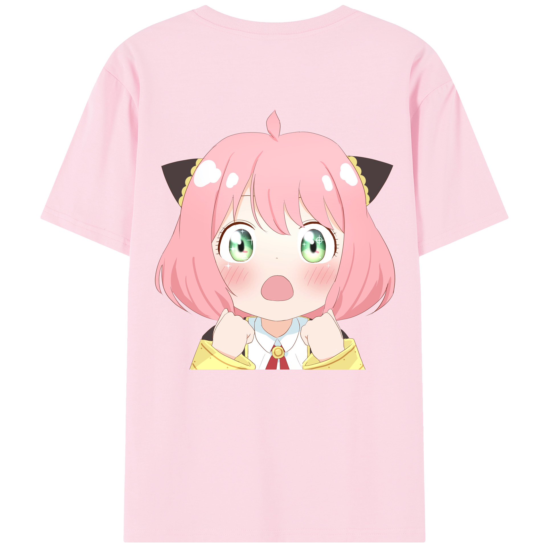 （画像用） SPY×FAMILY间谍家家酒 綿100％半袖Tシャツ（背面プリント）