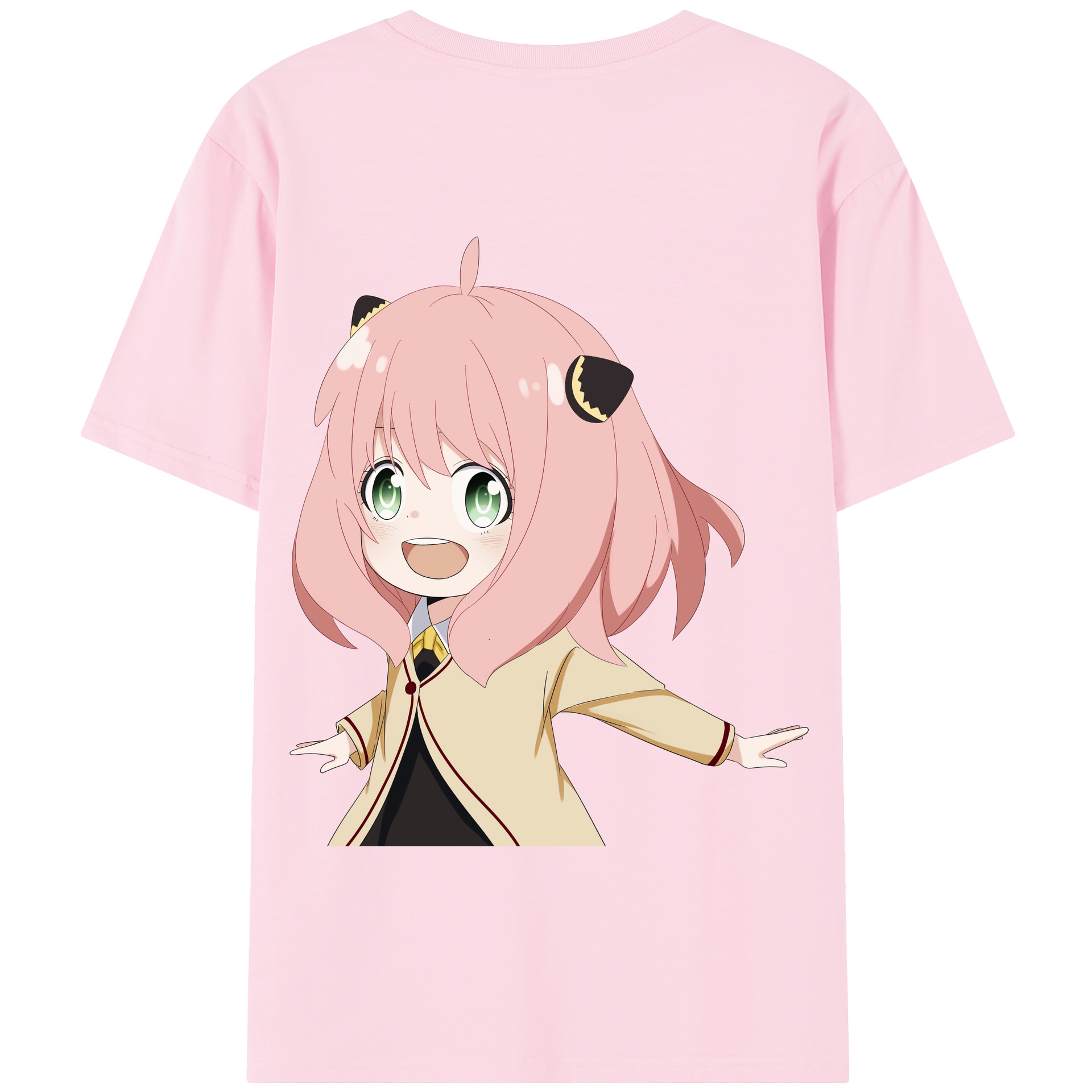（画像用） SPY×FAMILY间谍家家酒 綿100％半袖Tシャツ（背面プリント）