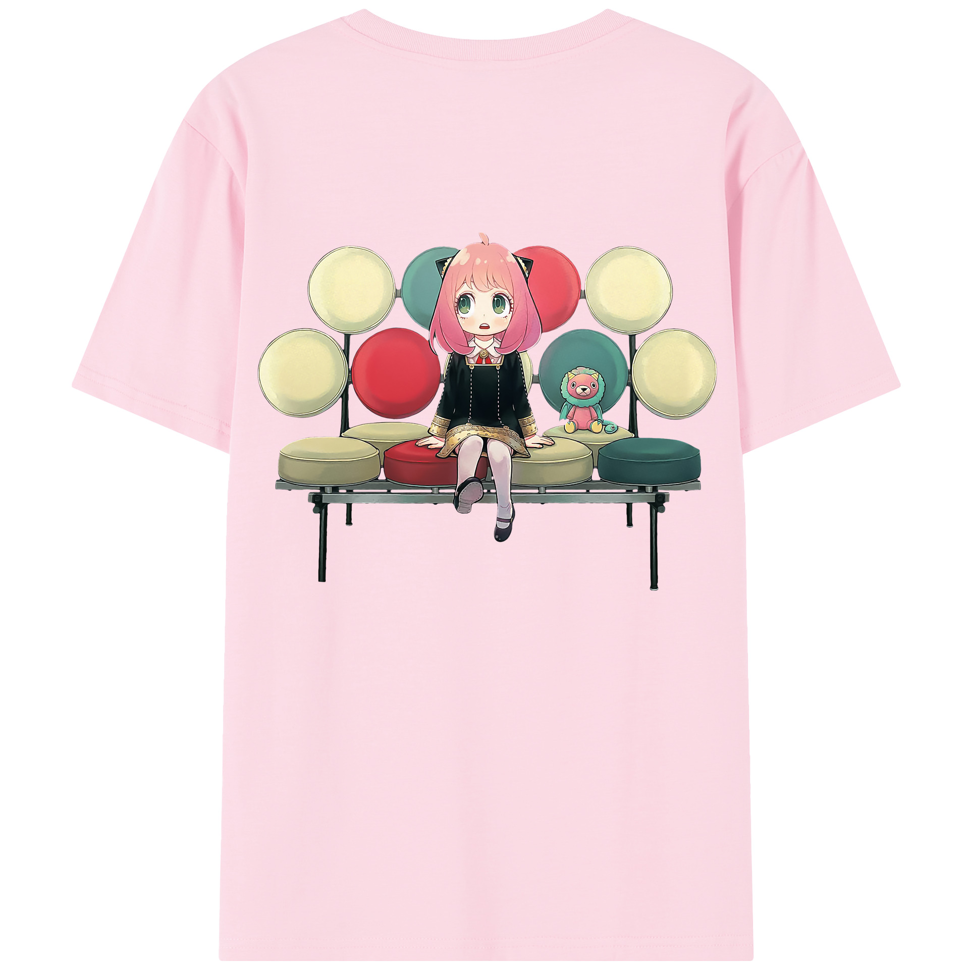 （画像用） SPY×FAMILY间谍家家酒 綿100％半袖Tシャツ（背面プリント）