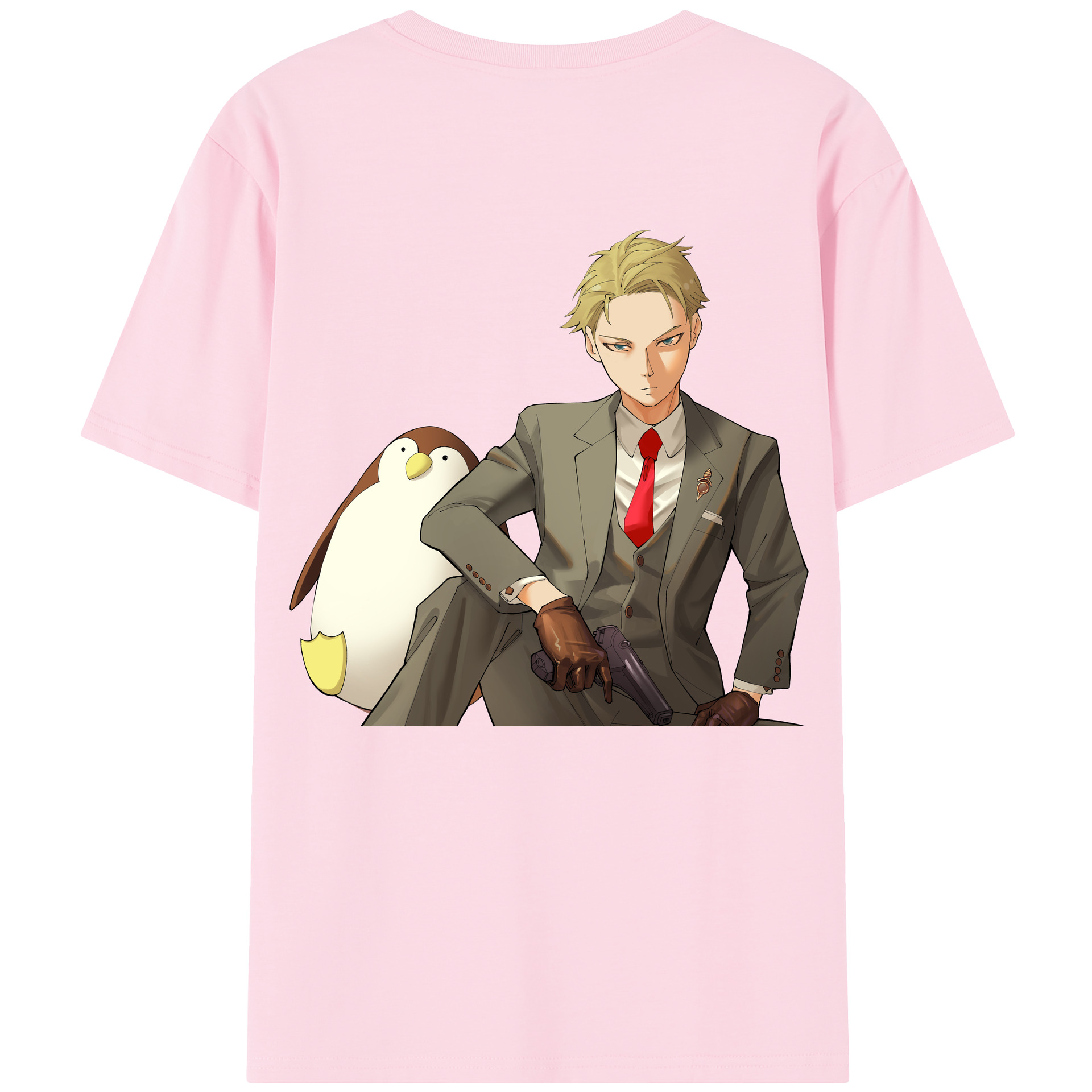 （画像用） SPY×FAMILY间谍家家酒 綿100％半袖Tシャツ（背面プリント）