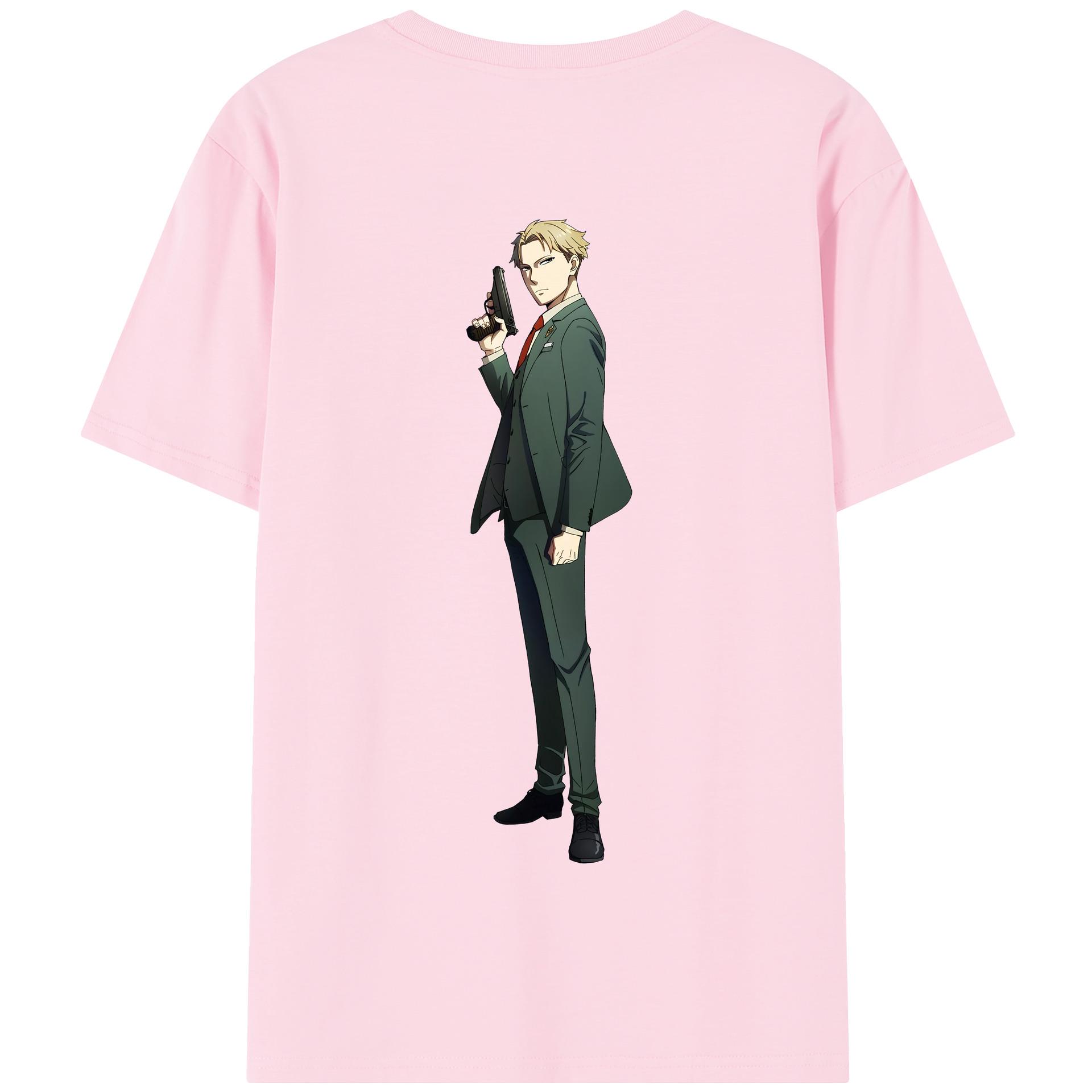 （画像用） SPY×FAMILY间谍家家酒 綿100％半袖Tシャツ（背面プリント）