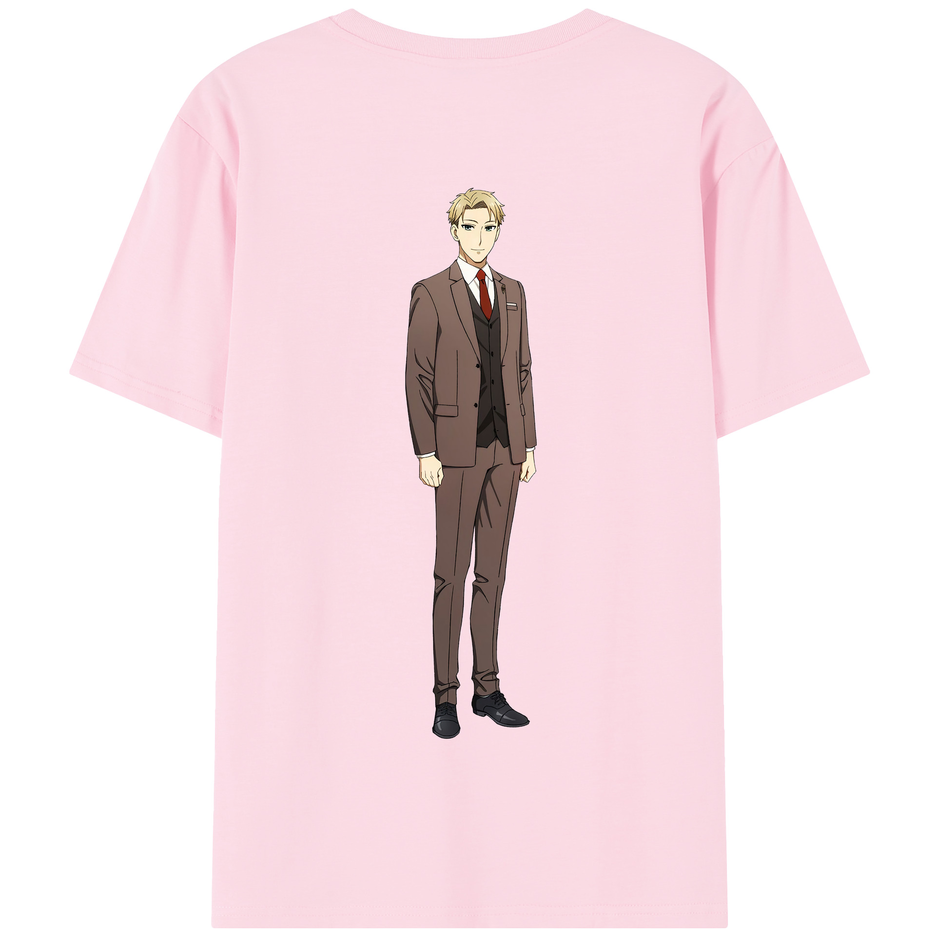 （画像用） SPY×FAMILY间谍家家酒 綿100％半袖Tシャツ（背面プリント）
