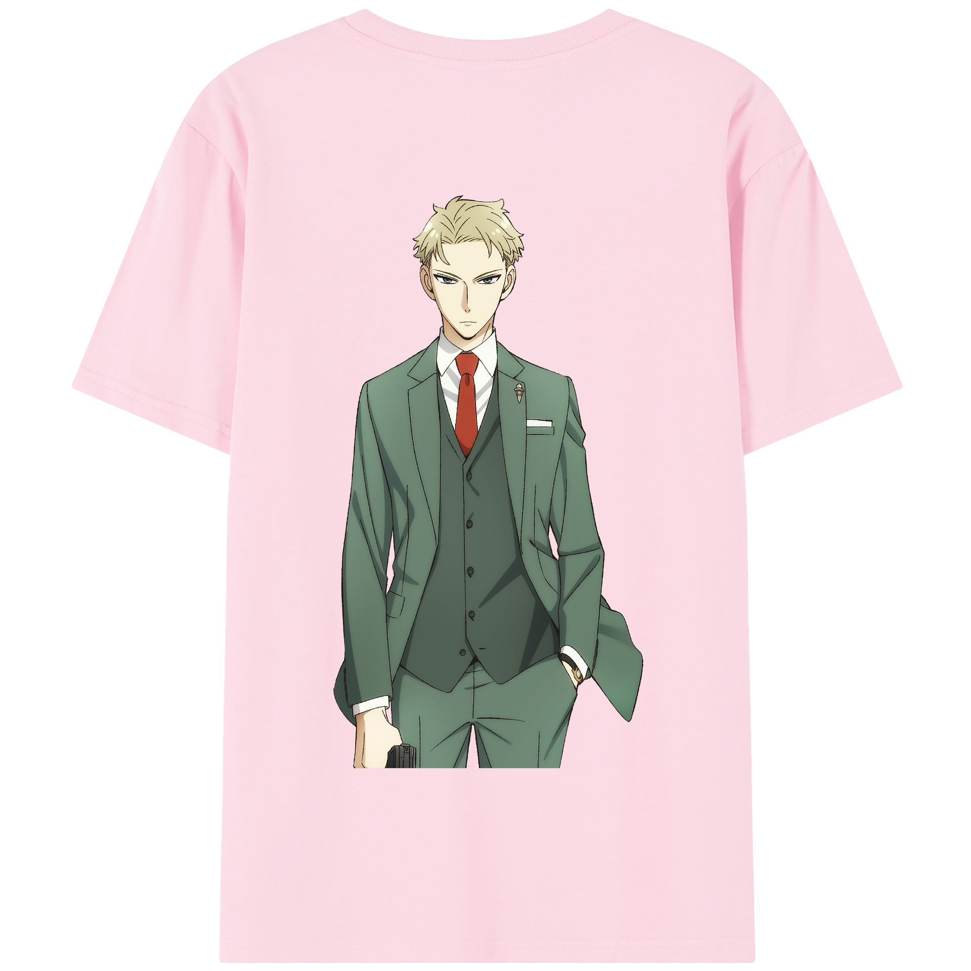 （画像用） SPY×FAMILY间谍家家酒 綿100％半袖Tシャツ（背面プリント）