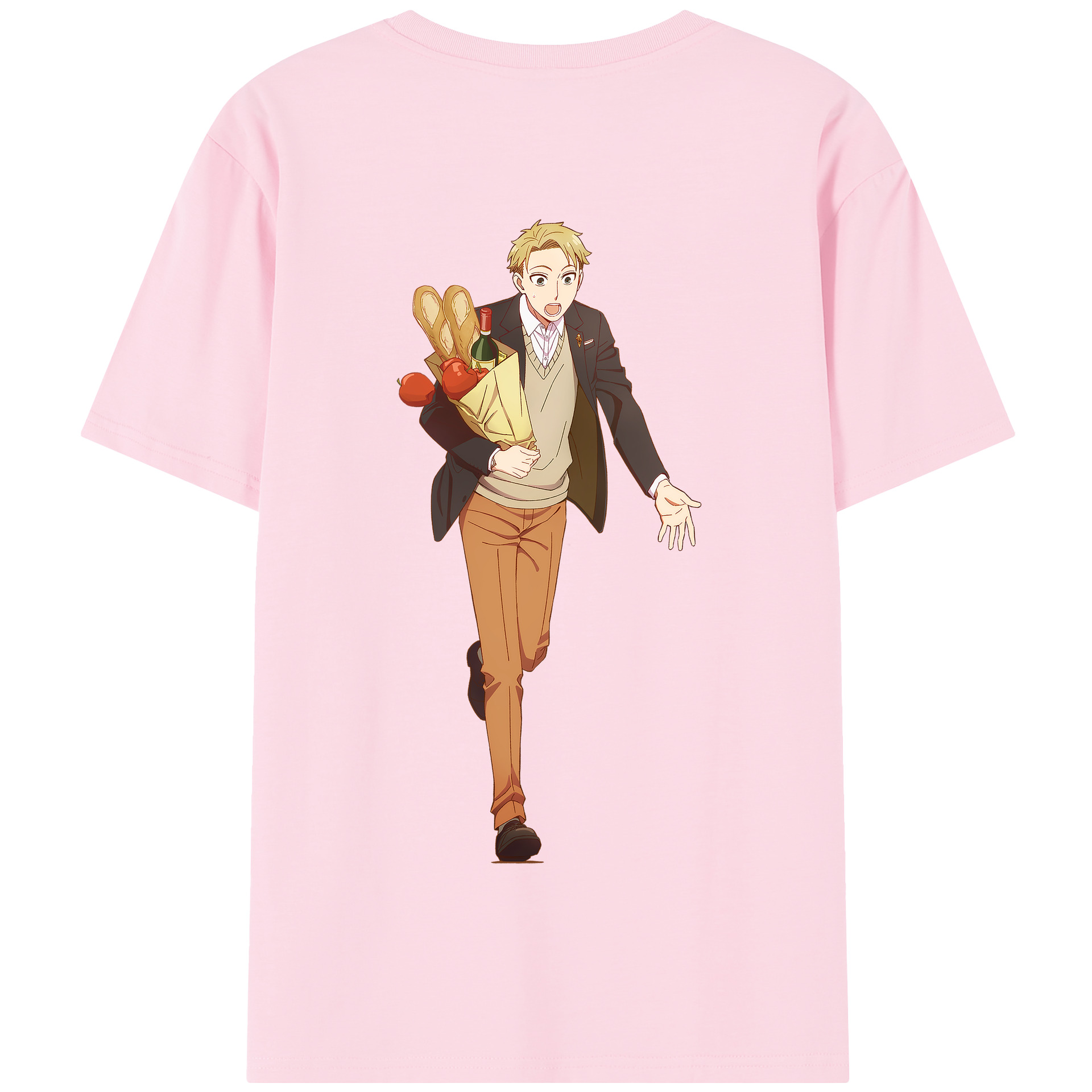 （画像用） SPY×FAMILY间谍家家酒 綿100％半袖Tシャツ（背面プリント）