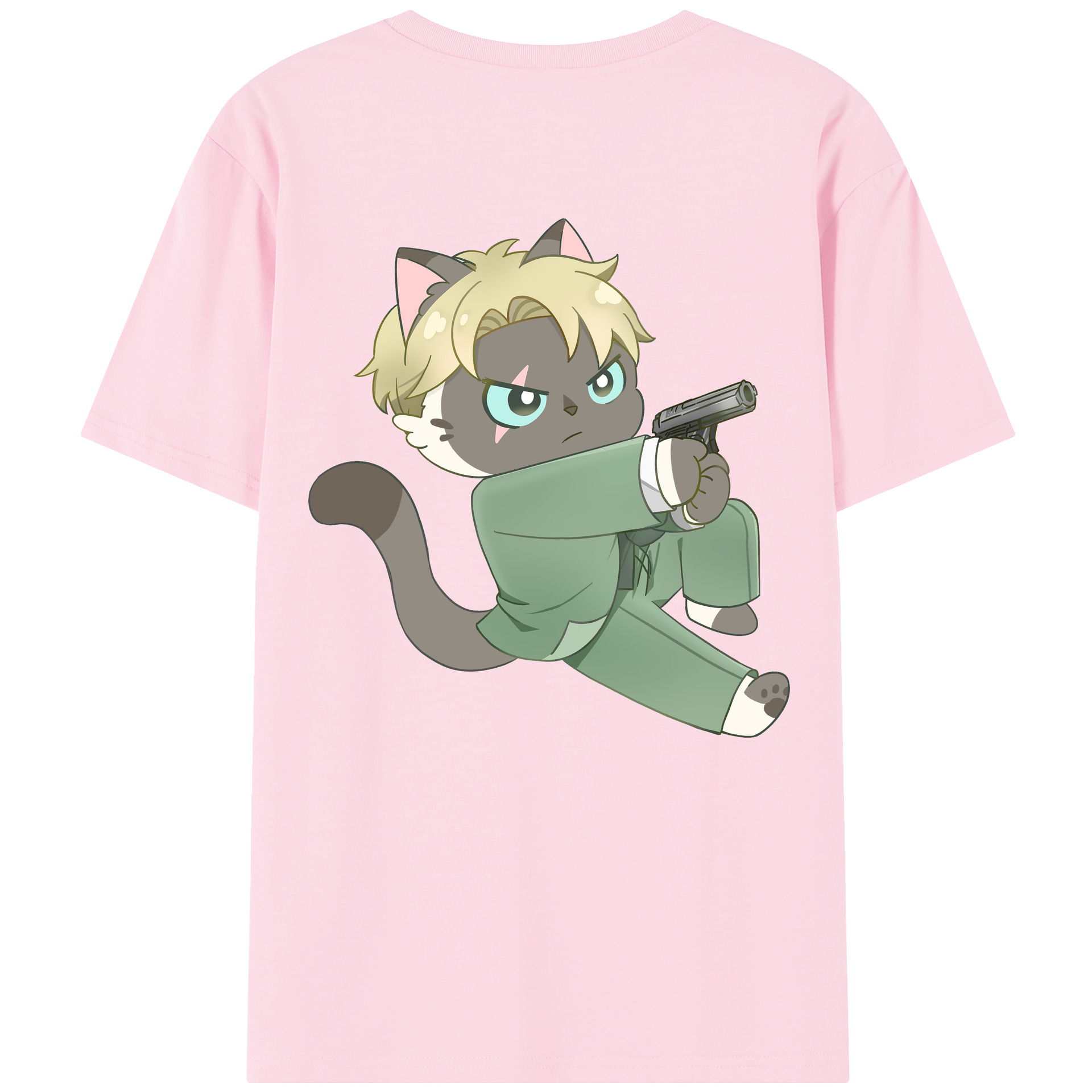（画像用） SPY×FAMILY间谍家家酒 綿100％半袖Tシャツ（背面プリント）