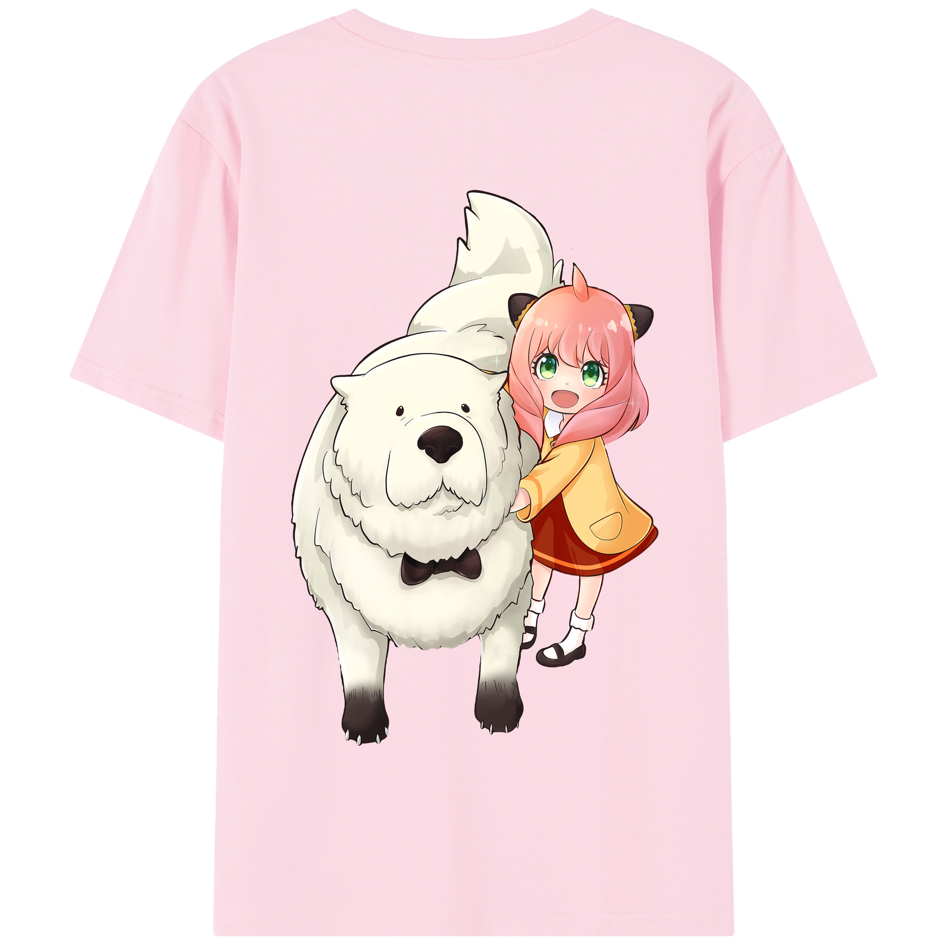（画像用） SPY×FAMILY间谍家家酒 綿100％半袖Tシャツ（背面プリント）