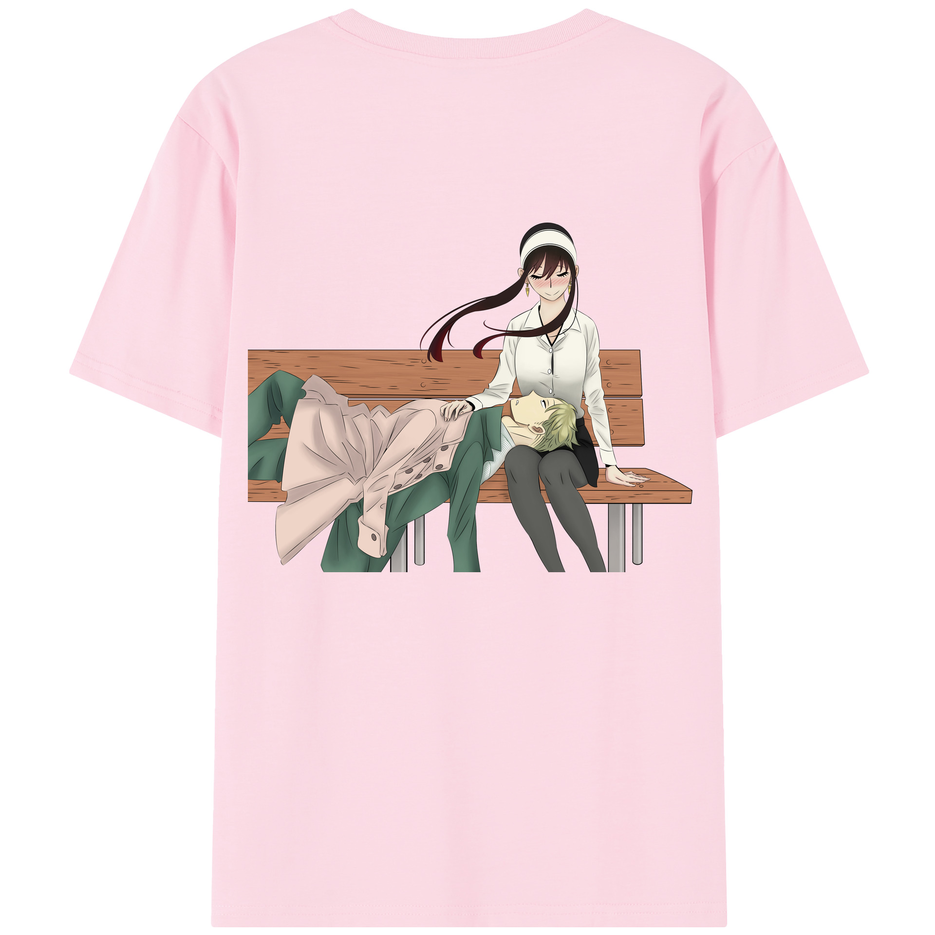 （画像用） SPY×FAMILY间谍家家酒 綿100％半袖Tシャツ（背面プリント）