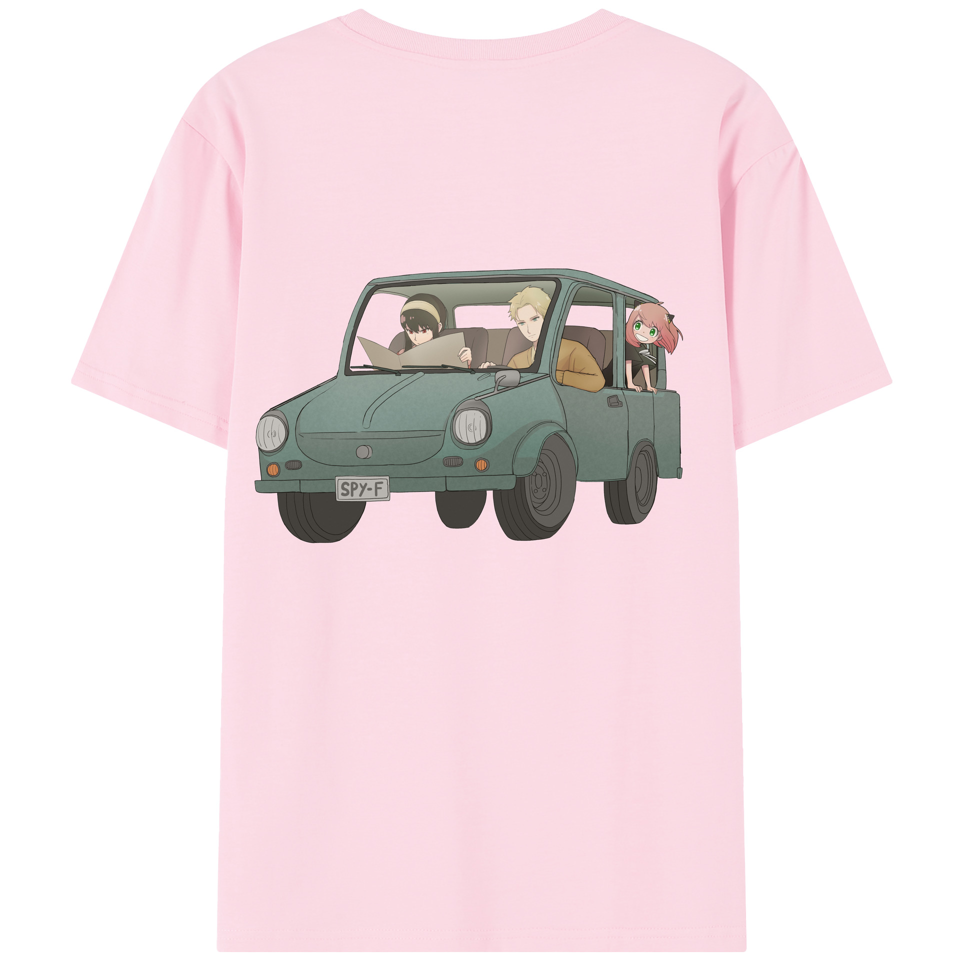 （画像用） SPY×FAMILY间谍家家酒 綿100％半袖Tシャツ（背面プリント）