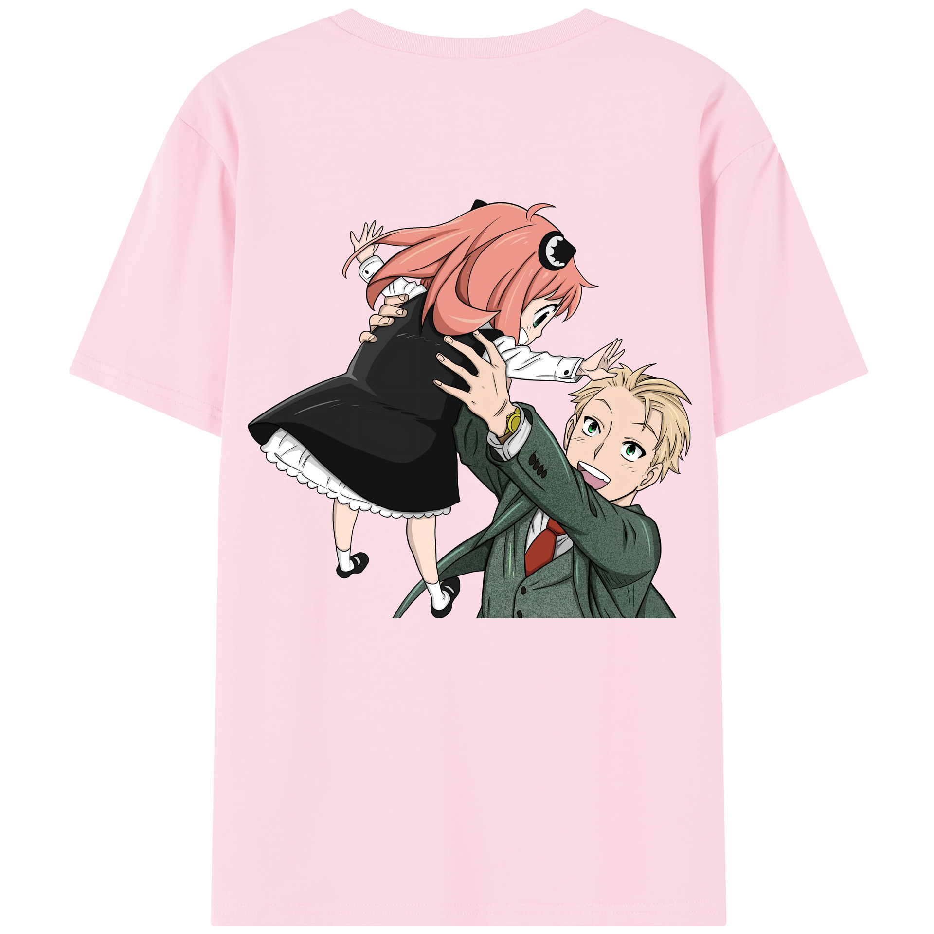 （画像用） SPY×FAMILY间谍家家酒 綿100％半袖Tシャツ（背面プリント）