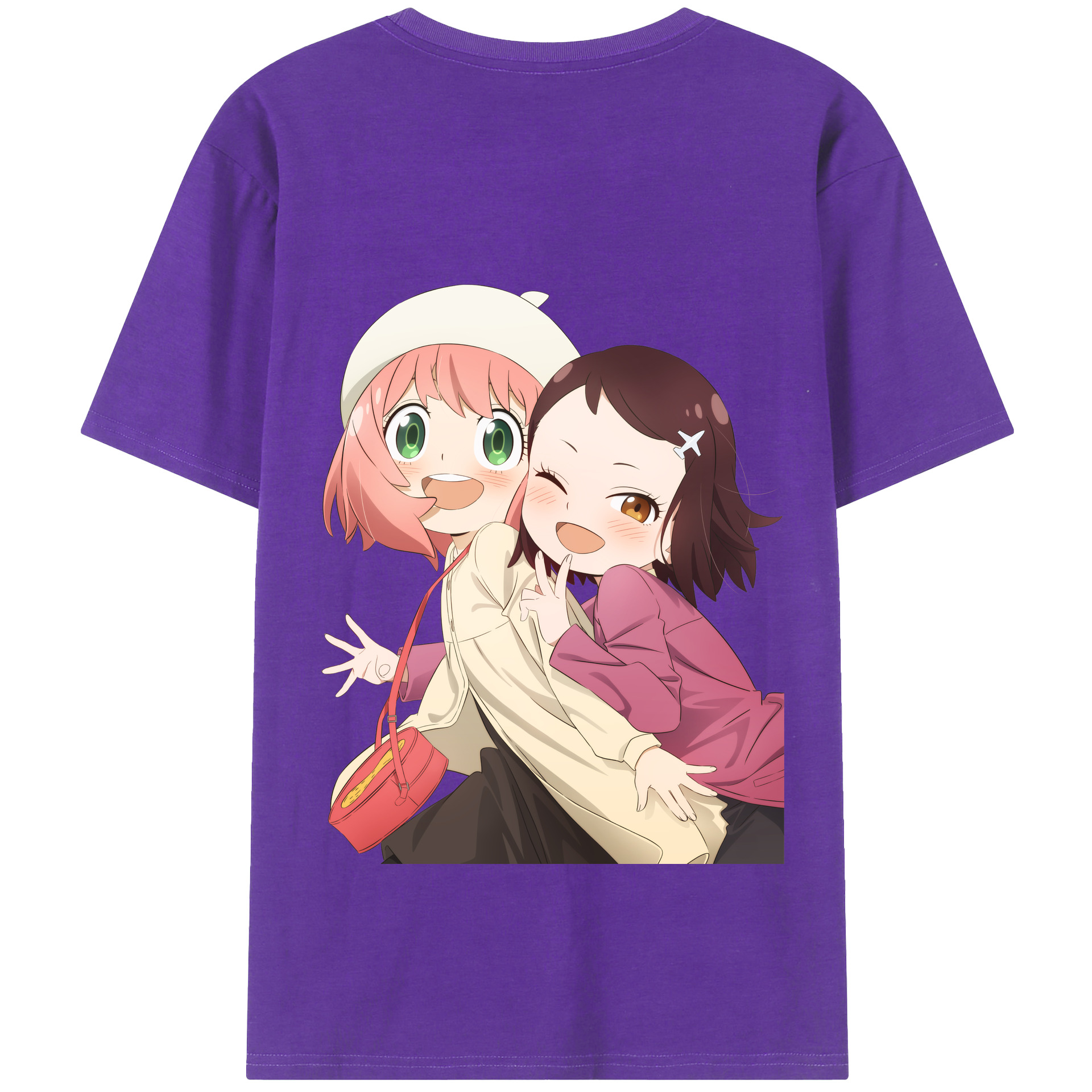 （画像用） SPY×FAMILY间谍家家酒 綿100％半袖Tシャツ（背面プリント）
