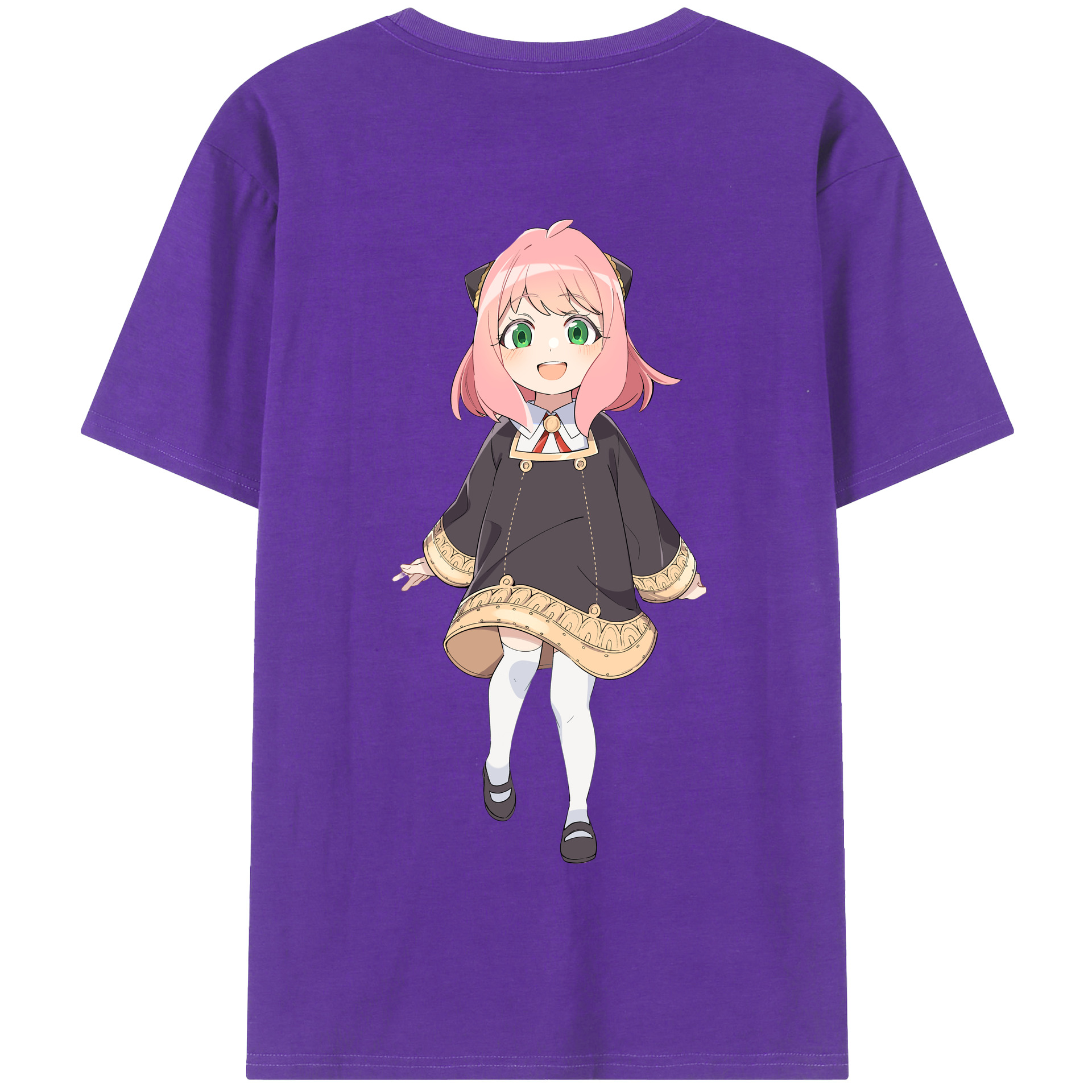 （画像用） SPY×FAMILY间谍家家酒 綿100％半袖Tシャツ（背面プリント）