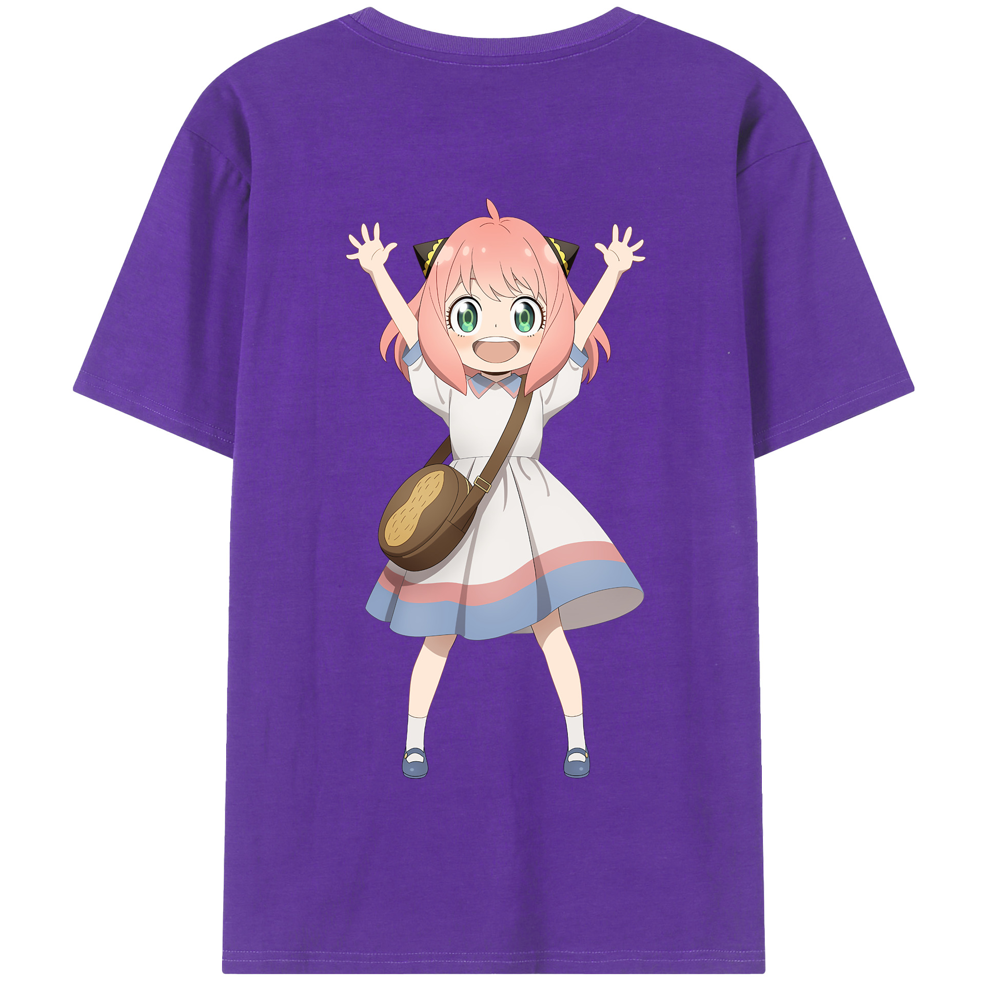 （画像用） SPY×FAMILY间谍家家酒 綿100％半袖Tシャツ（背面プリント）