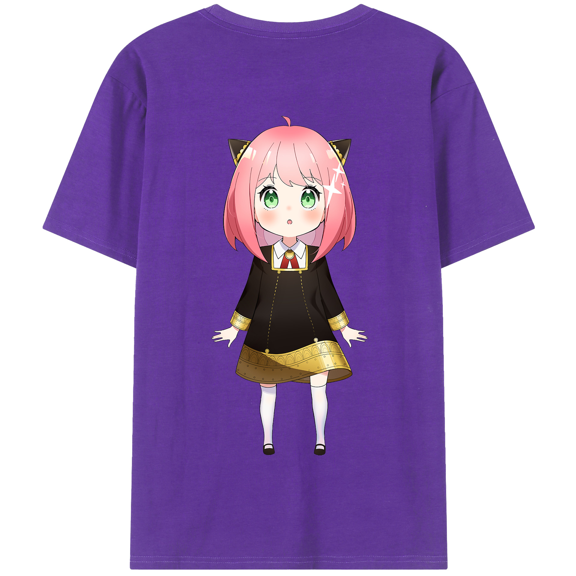 （画像用） SPY×FAMILY间谍家家酒 綿100％半袖Tシャツ（背面プリント）