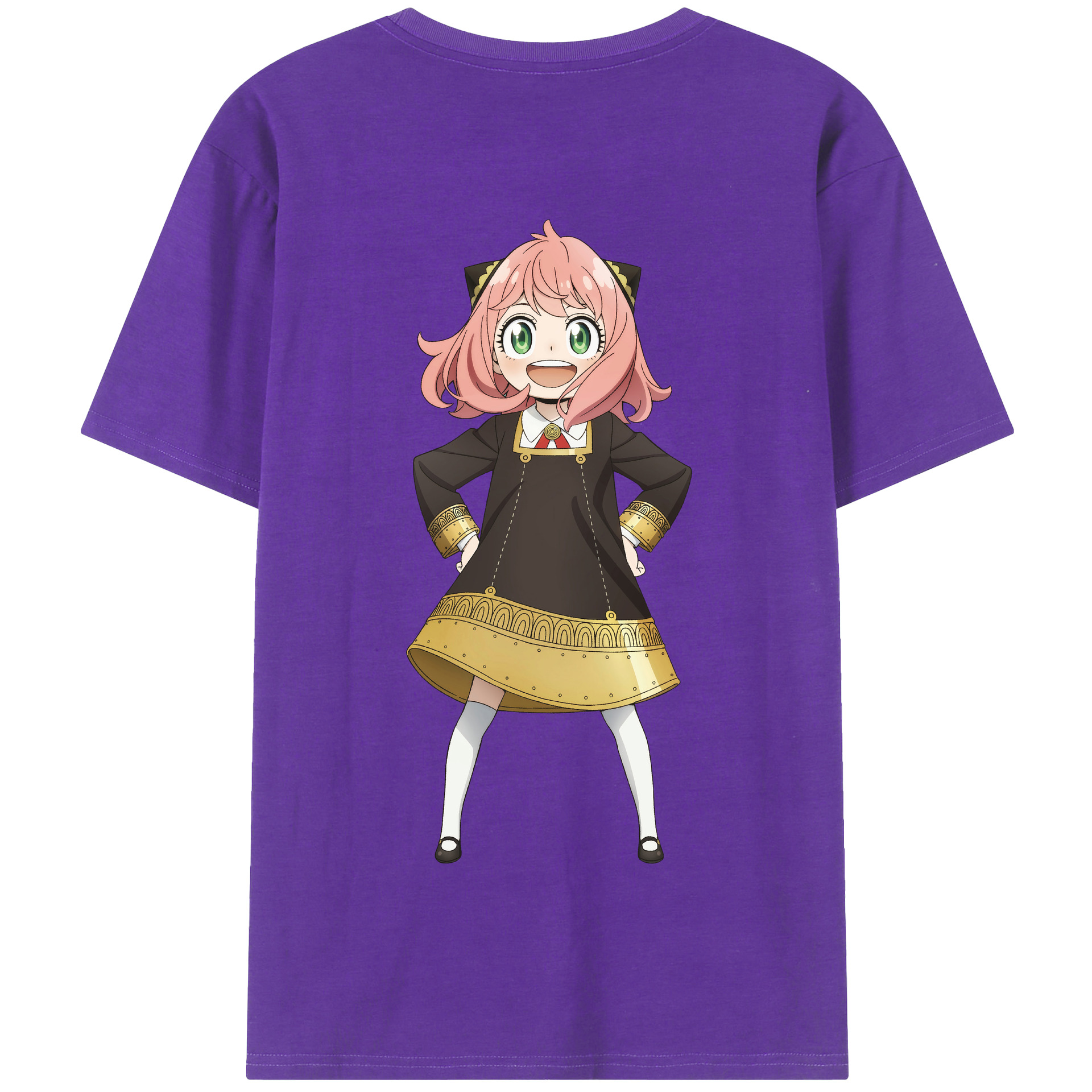 （画像用） SPY×FAMILY间谍家家酒 綿100％半袖Tシャツ（背面プリント）