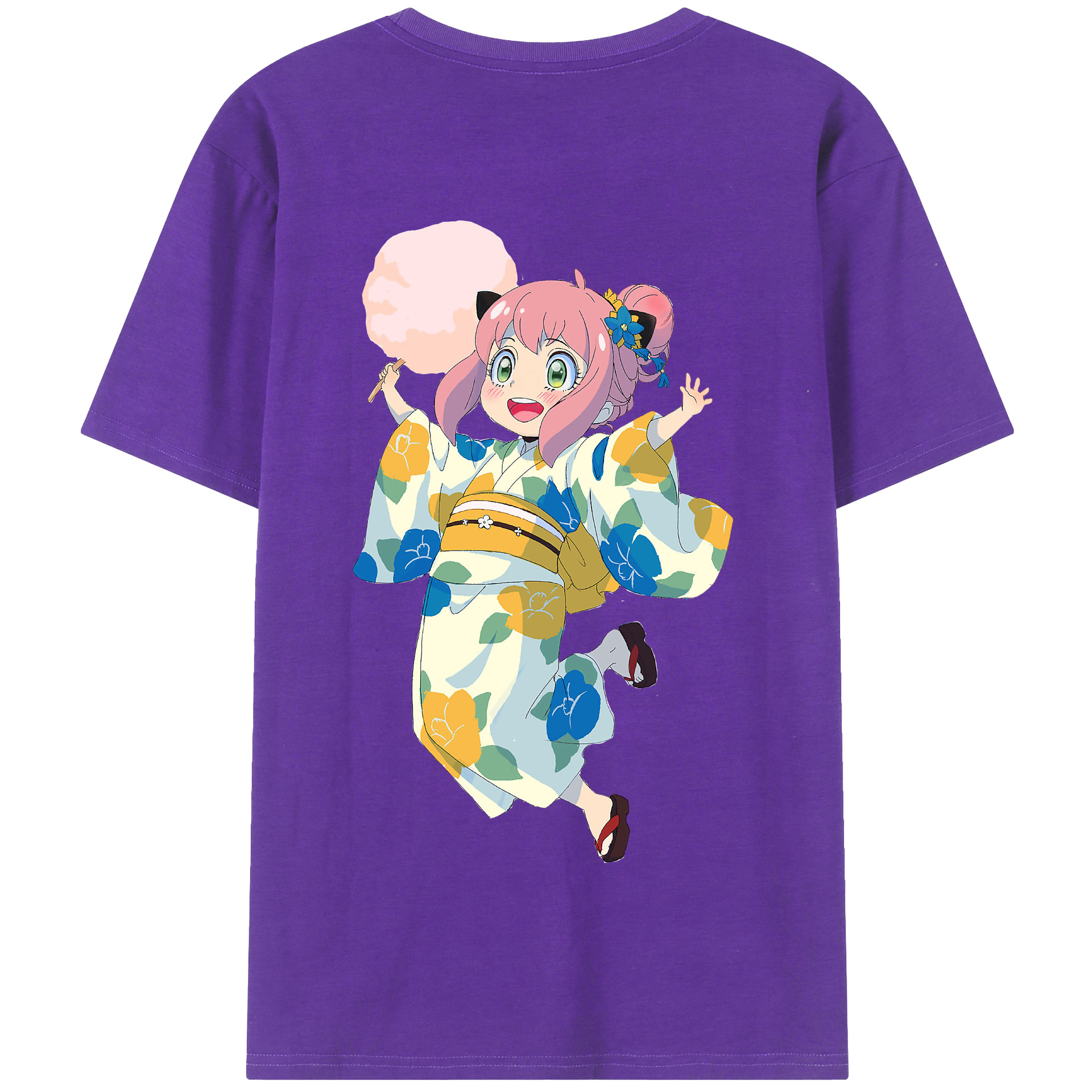 （画像用） SPY×FAMILY间谍家家酒 綿100％半袖Tシャツ（背面プリント）