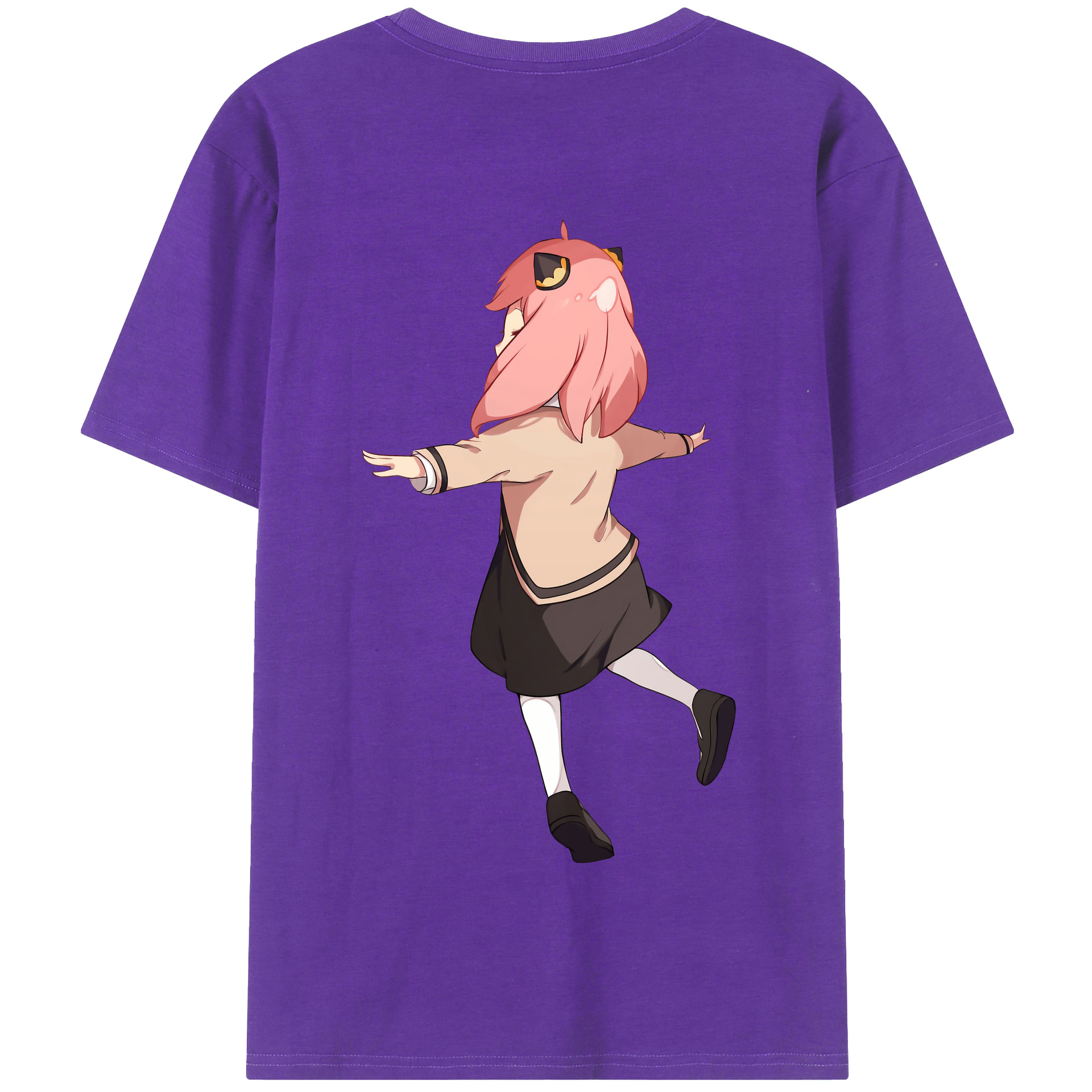 （画像用） SPY×FAMILY间谍家家酒 綿100％半袖Tシャツ（背面プリント）