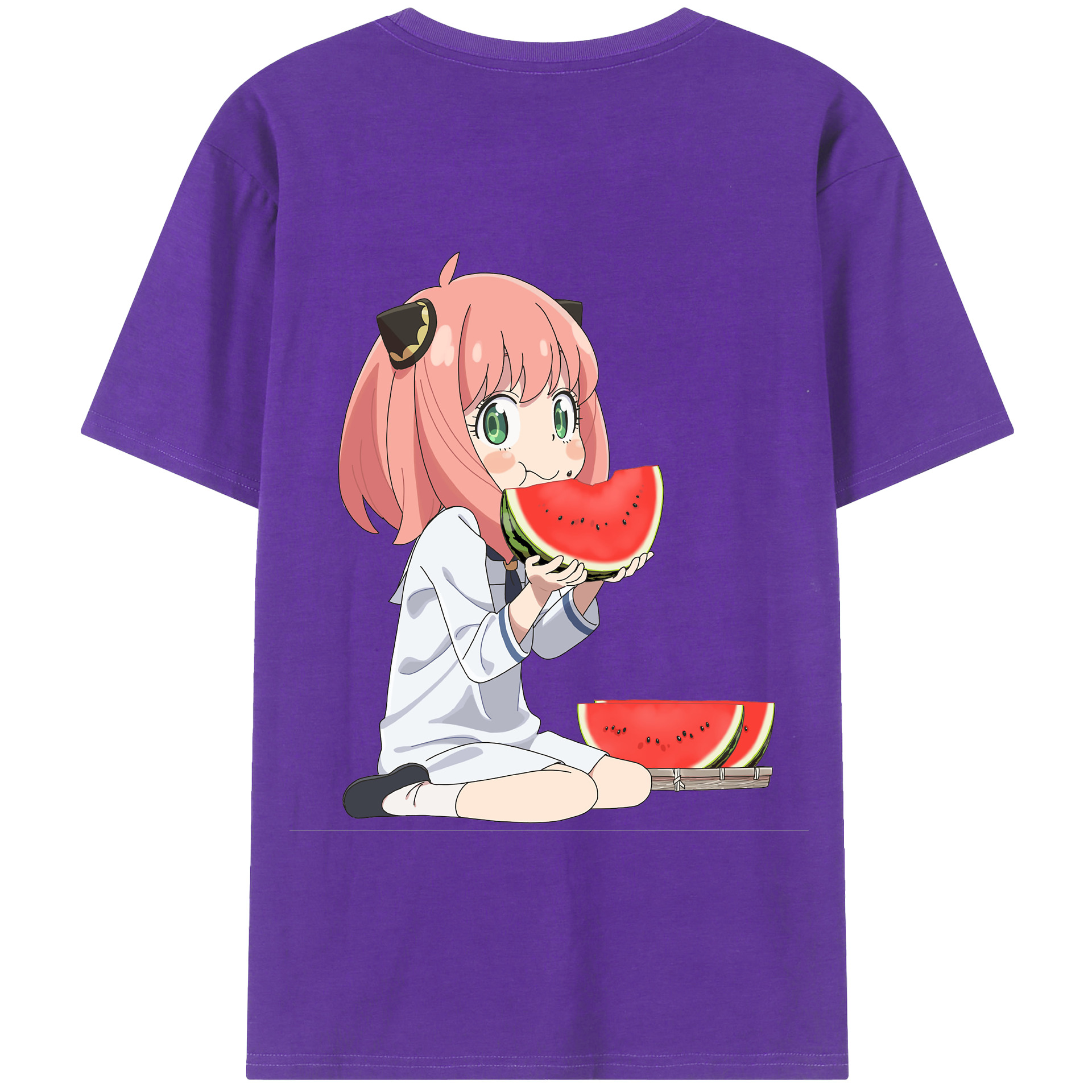（画像用） SPY×FAMILY间谍家家酒 綿100％半袖Tシャツ（背面プリント）