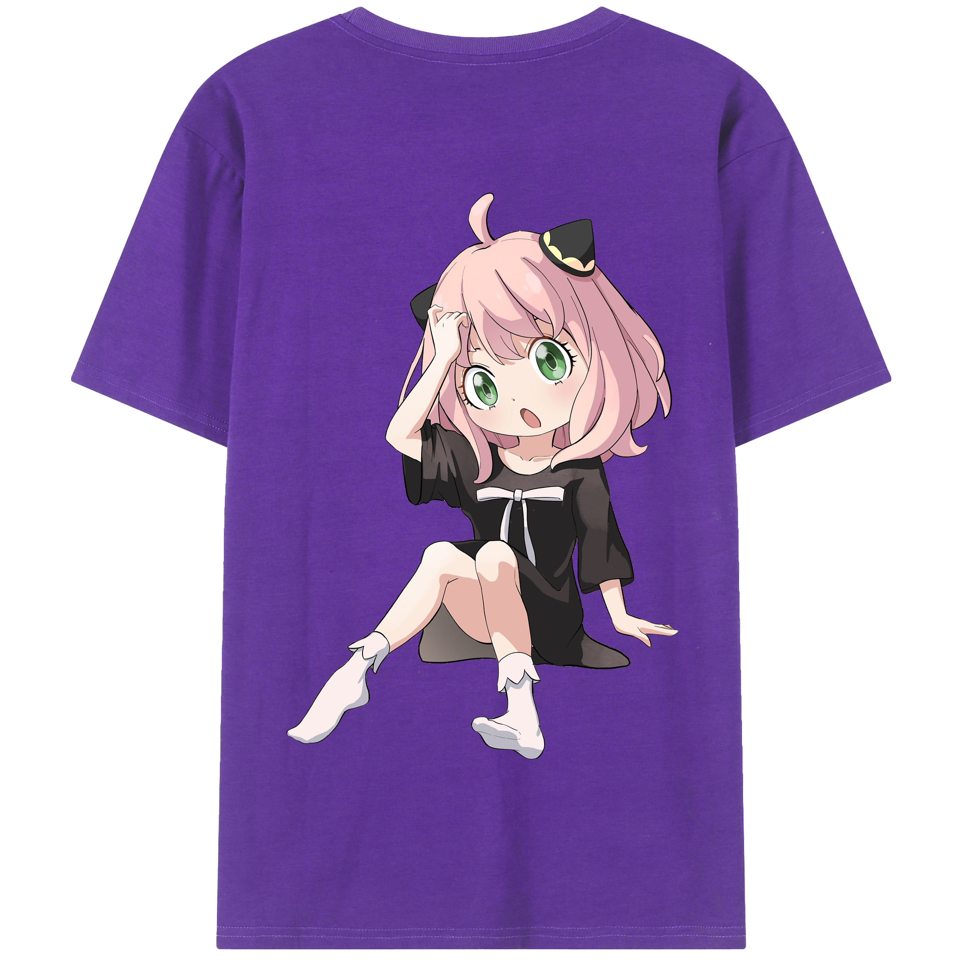 （画像用） SPY×FAMILY间谍家家酒 綿100％半袖Tシャツ（背面プリント）