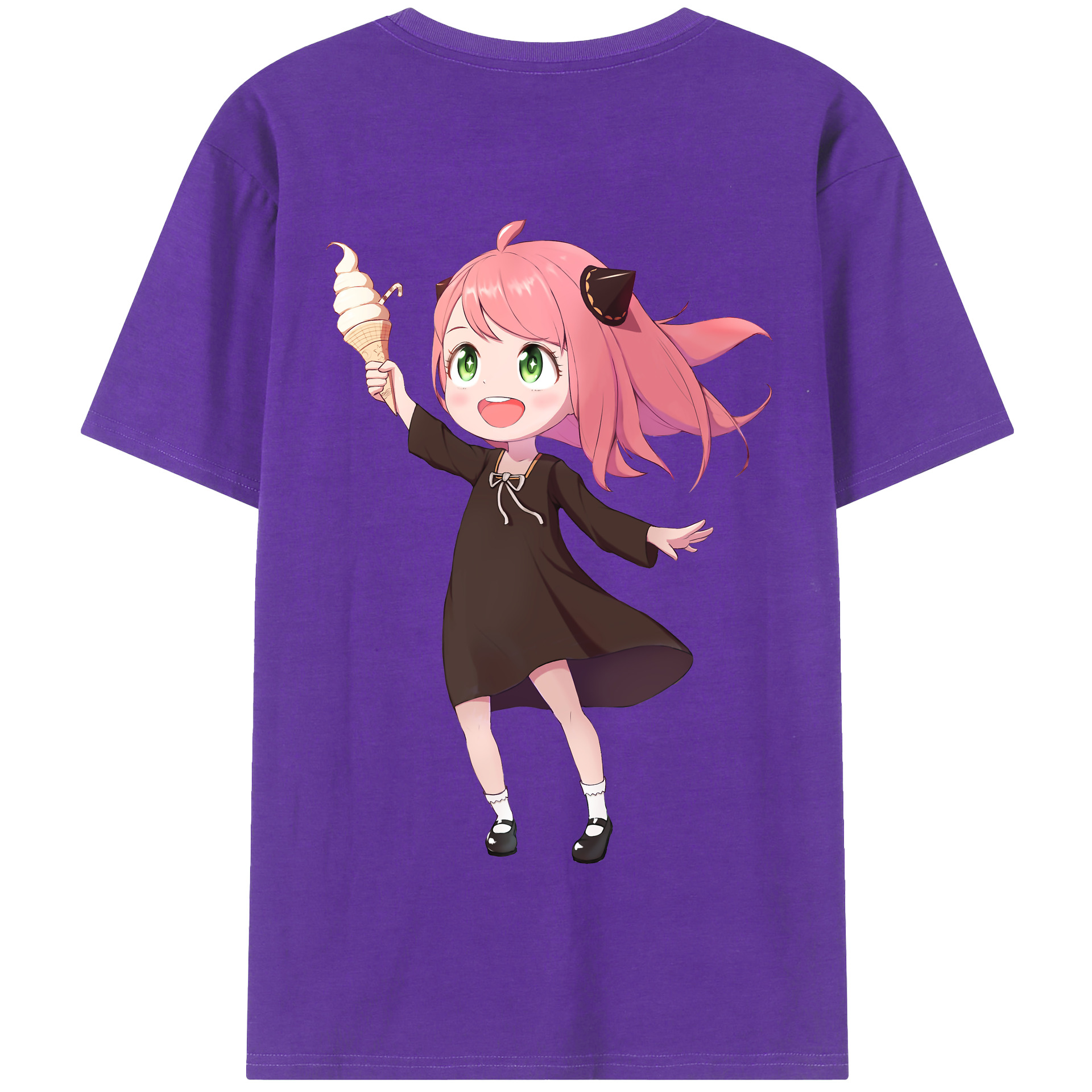 （画像用） SPY×FAMILY间谍家家酒 綿100％半袖Tシャツ（背面プリント）