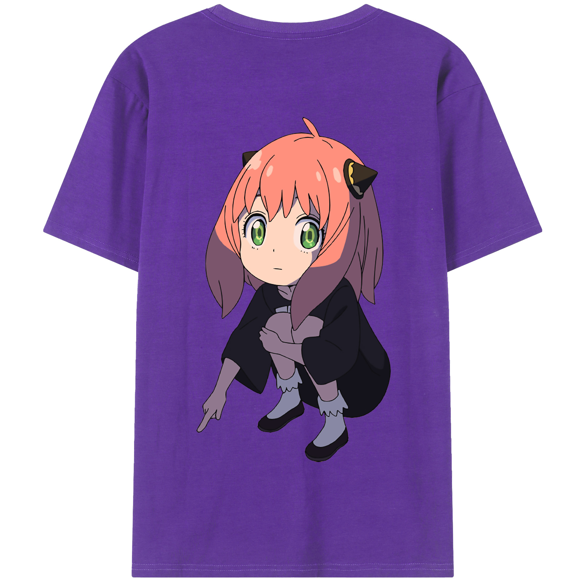 （画像用） SPY×FAMILY间谍家家酒 綿100％半袖Tシャツ（背面プリント）